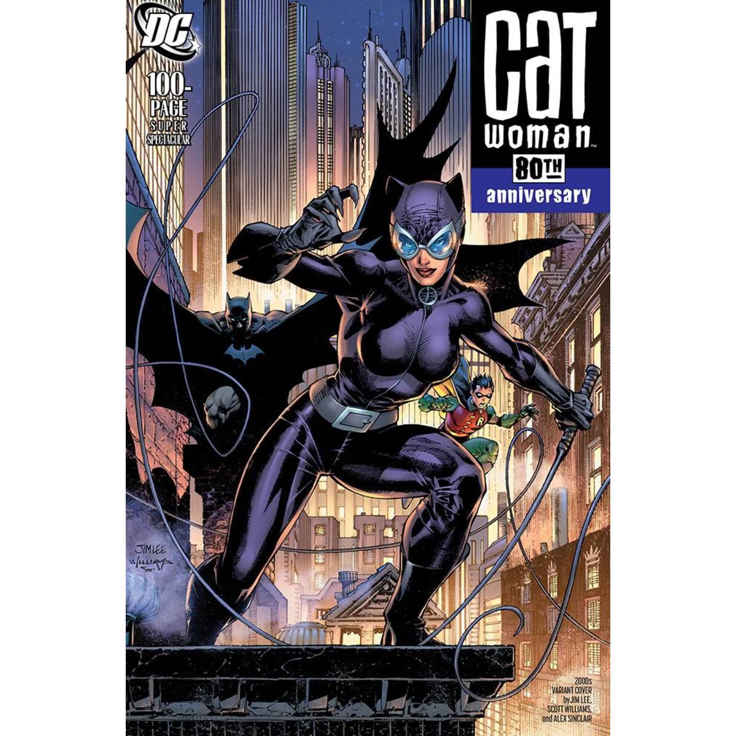 CATWOMAN 80TH ANNIV 100 PAGE SUPER SPECT #1 2000S JIM LEE VA