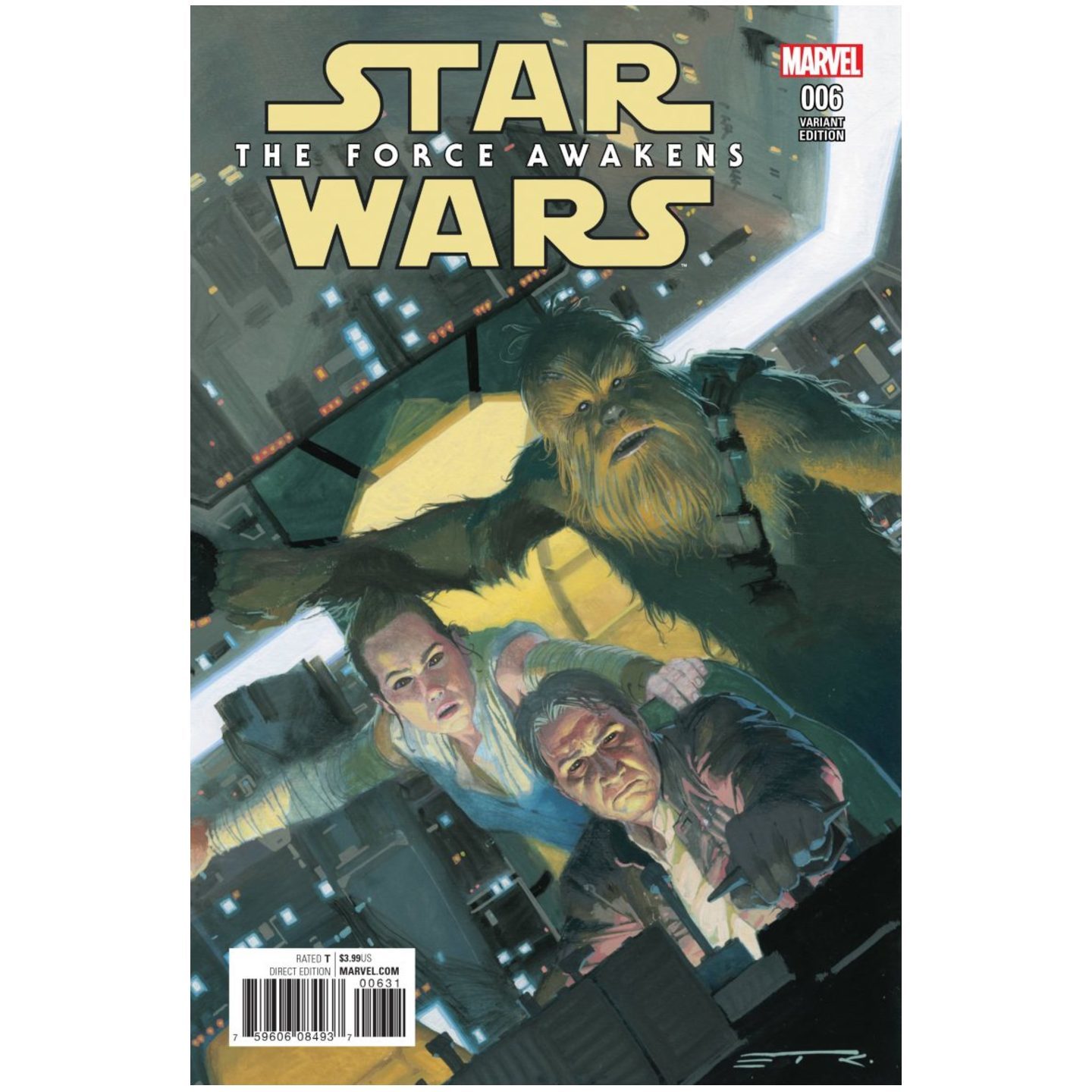 STAR WARS: THE FORCE AWAKENS ADAPTATION #6 - INCENTIVE ESAD RIBIC VARIANT