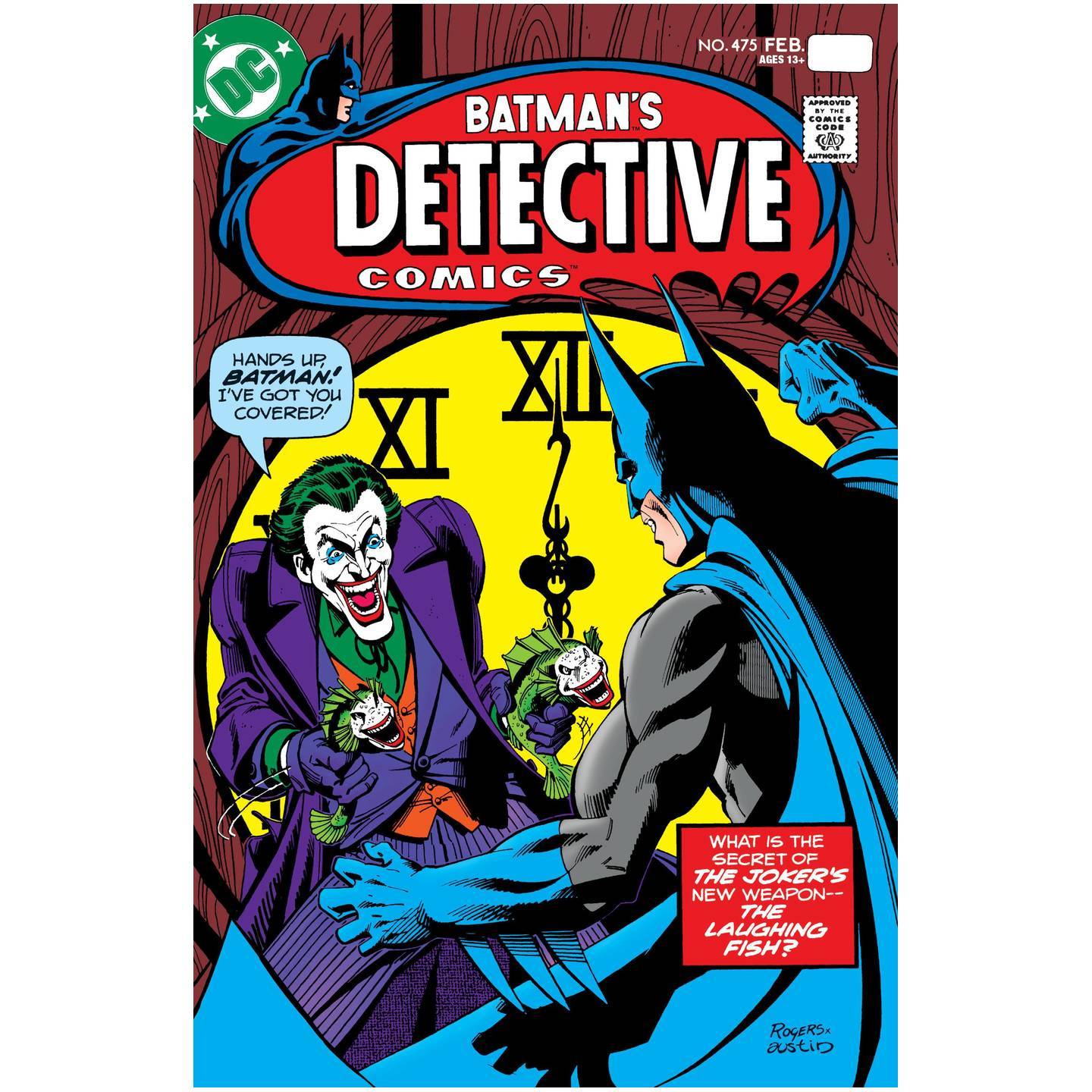 DETECTIVE COMICS 475 FACSIMILE EDITION