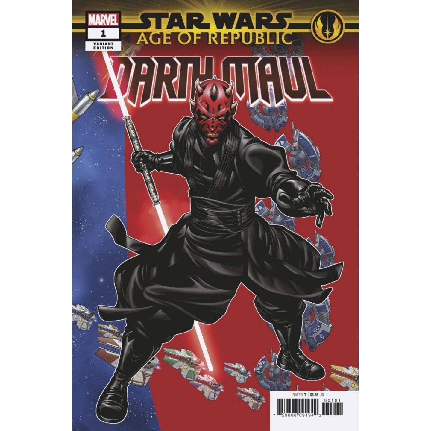 STAR WARS AGE OF THE REPUBLIC - DARTH MAUL - MCKONE VAR