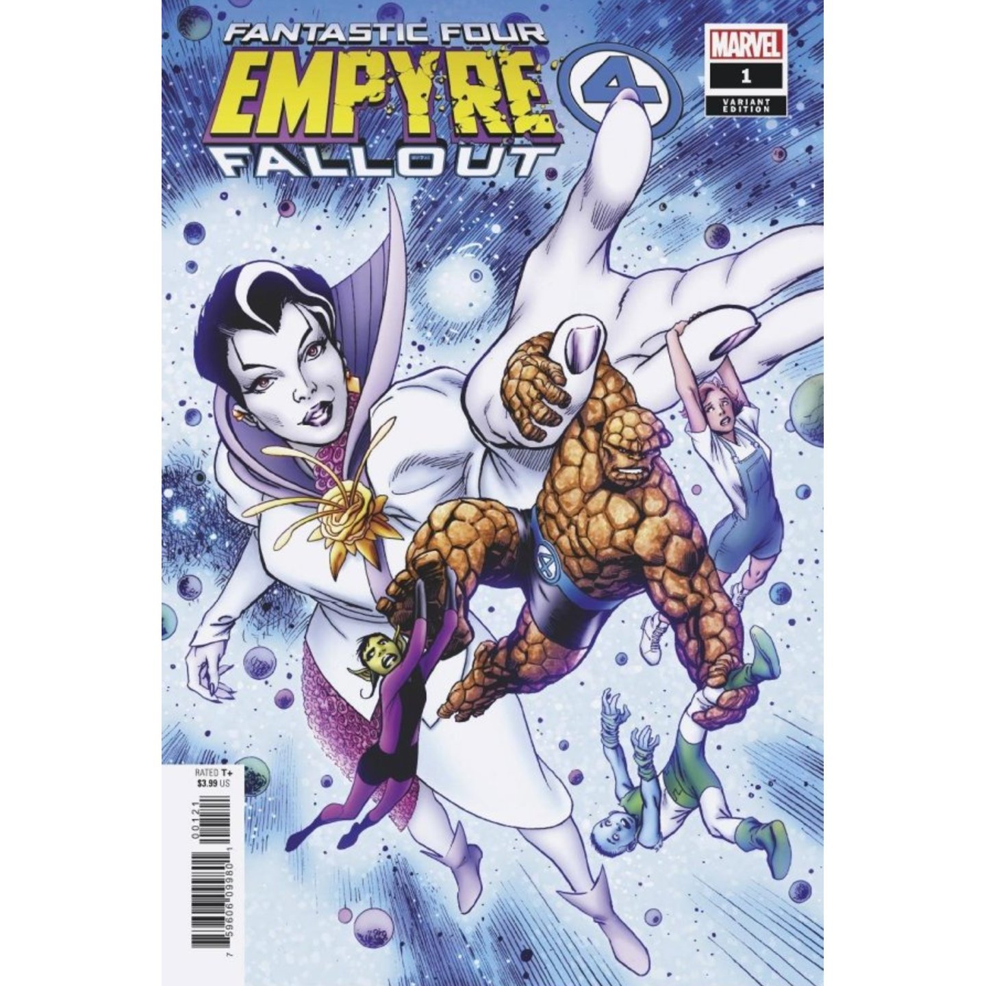 EMPYRE FALLOUT FANTASTIC FOUR #1 DAVIS VAR