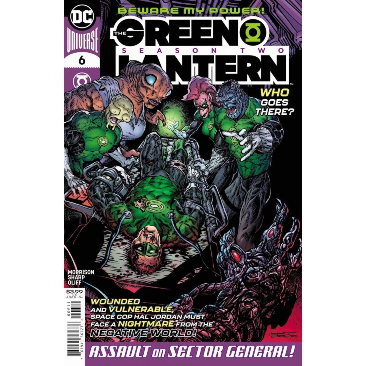 GREEN LANTERN SEASON 2 #6 (OF 12) CVR A LIAM SHARP