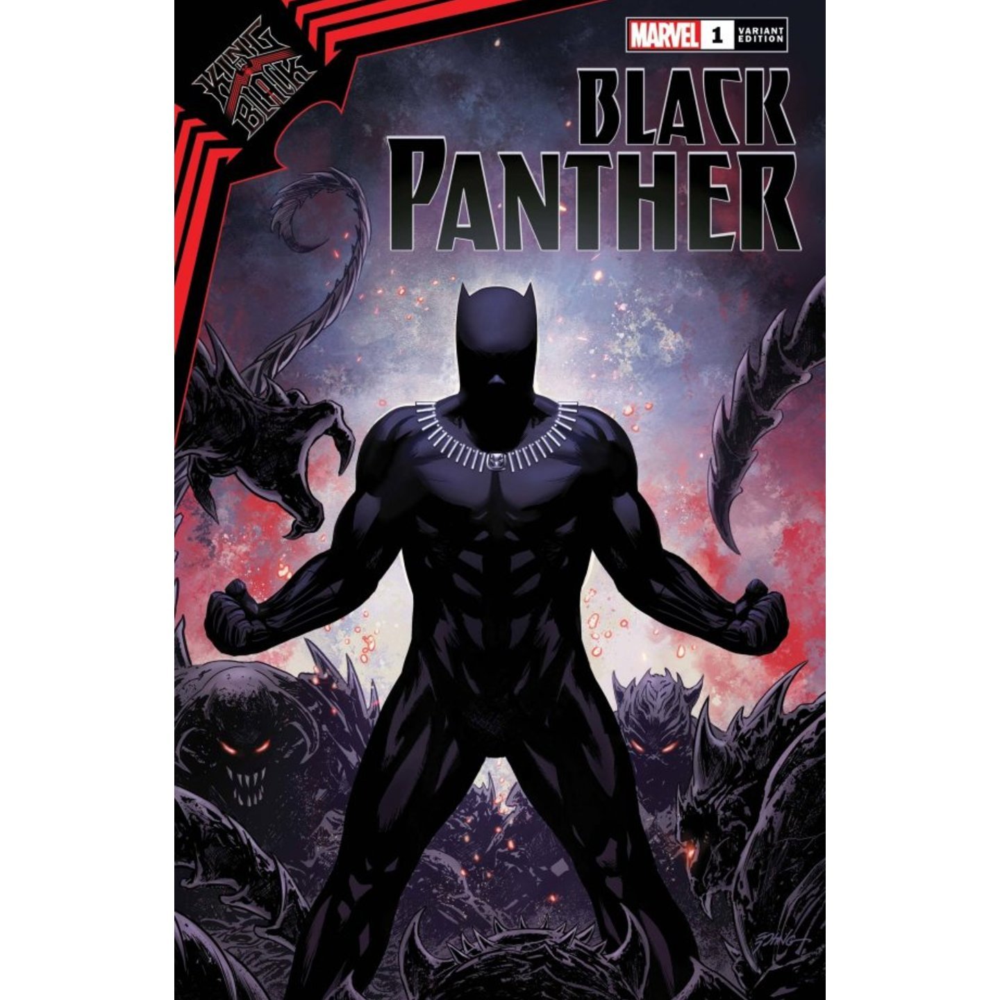 KING IN BLACK BLACK PANTHER #1 EPTING VAR