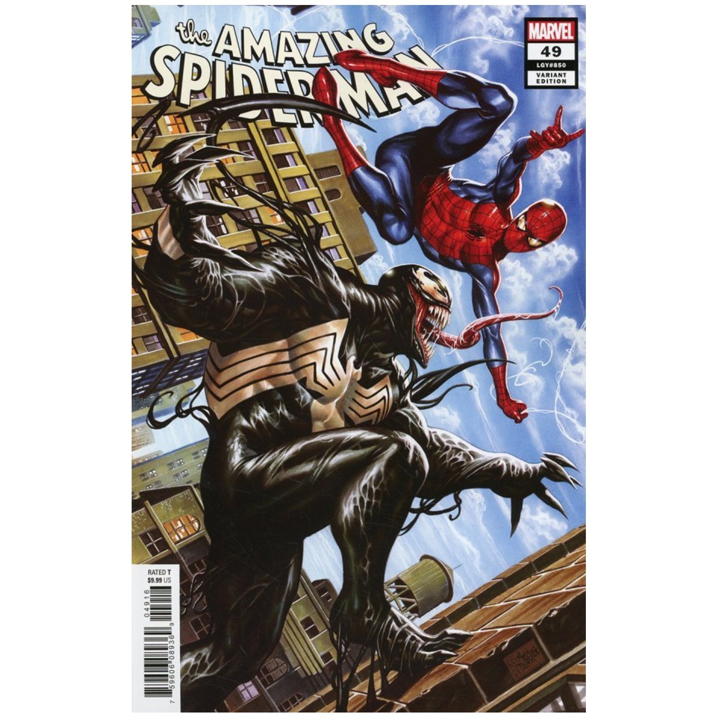 AMAZING SPIDER-MAN #49 BROOKS VAR