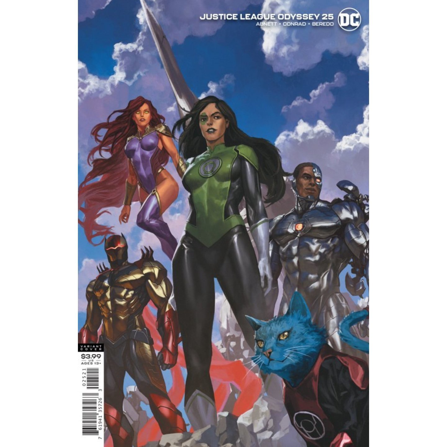 JUSTICE LEAGUE ODYSSEY #25 CVR B SKAN VAR