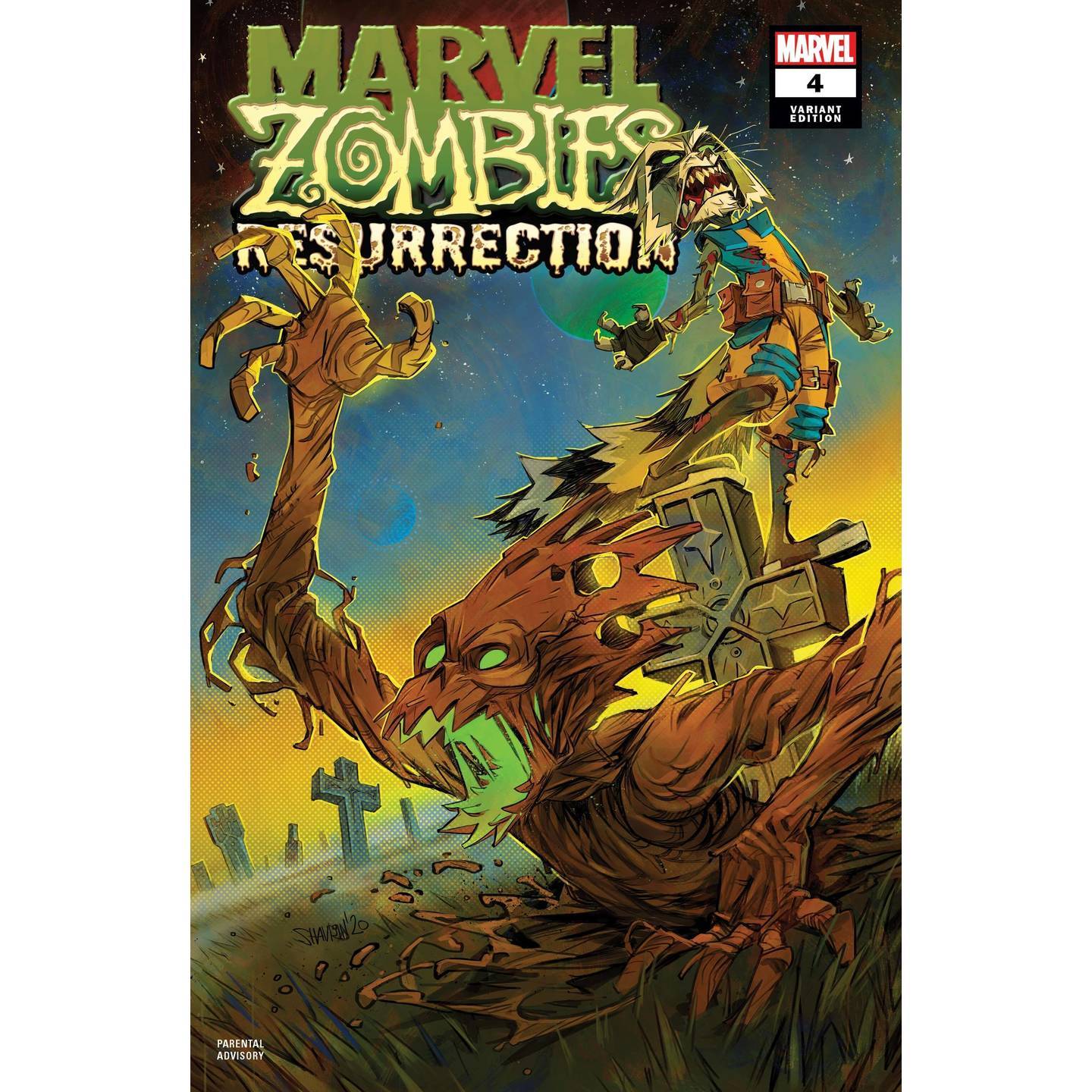 MARVEL ZOMBIES RESURRECTION #4 (OF 4) SHAVRIN VAR