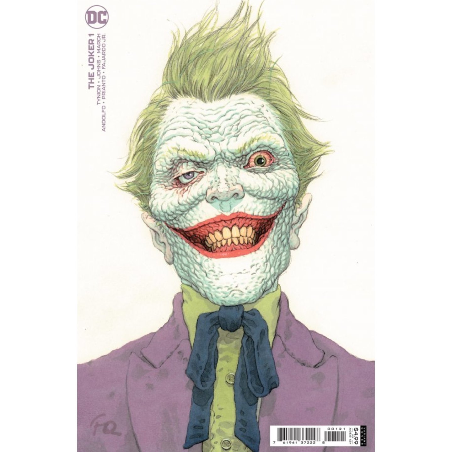 JOKER #1 CVR B FRANK QUITELY VAR