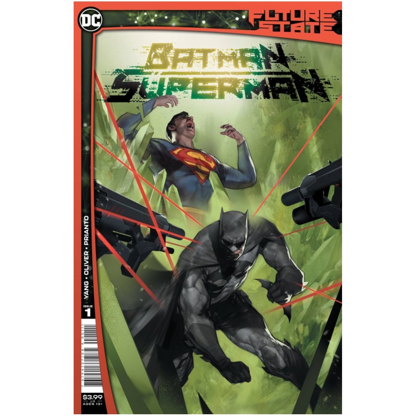 FUTURE STATE BATMAN SUPERMAN #1 (OF 2) CVR A BEN OLIVER