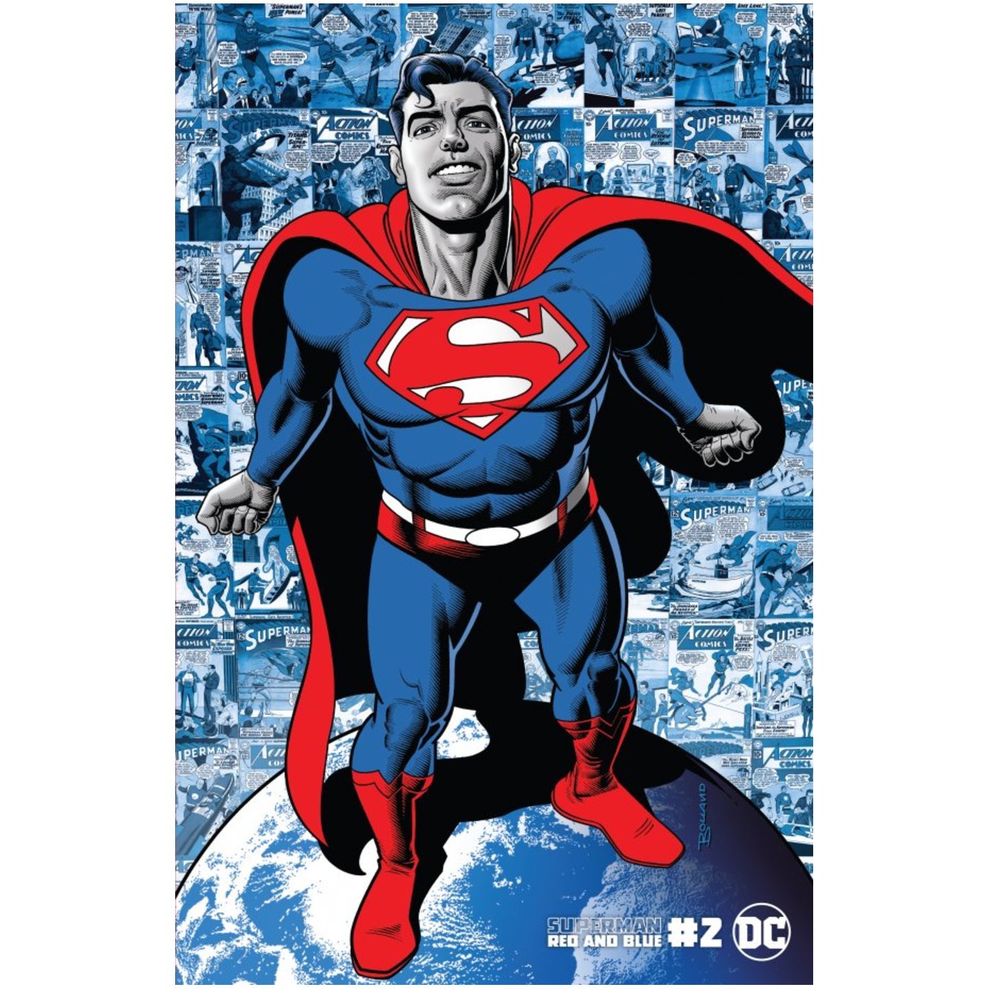 SUPERMAN RED & BLUE #2 (OF 6) CVR B BRIAN BOLLAND VAR