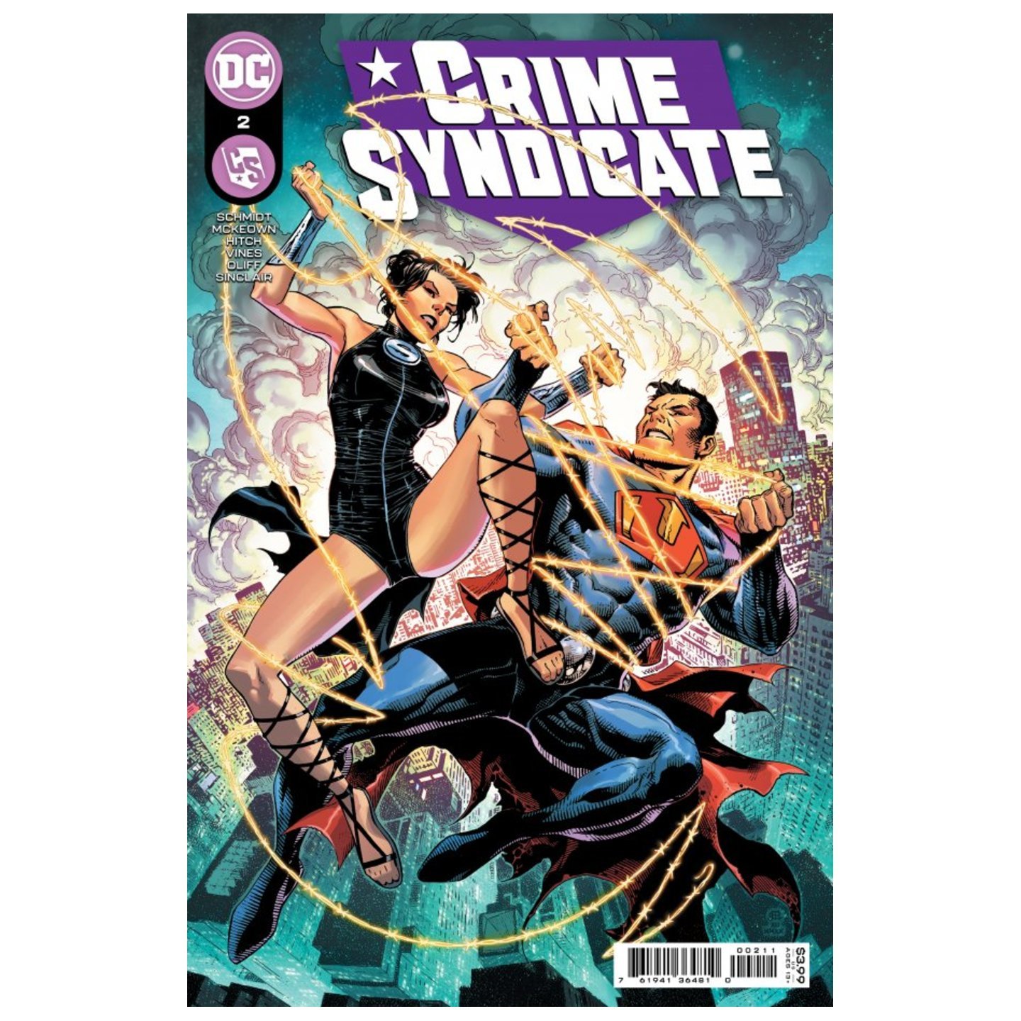 CRIME SYNDICATE #2 CVR A JIM CHEUNG