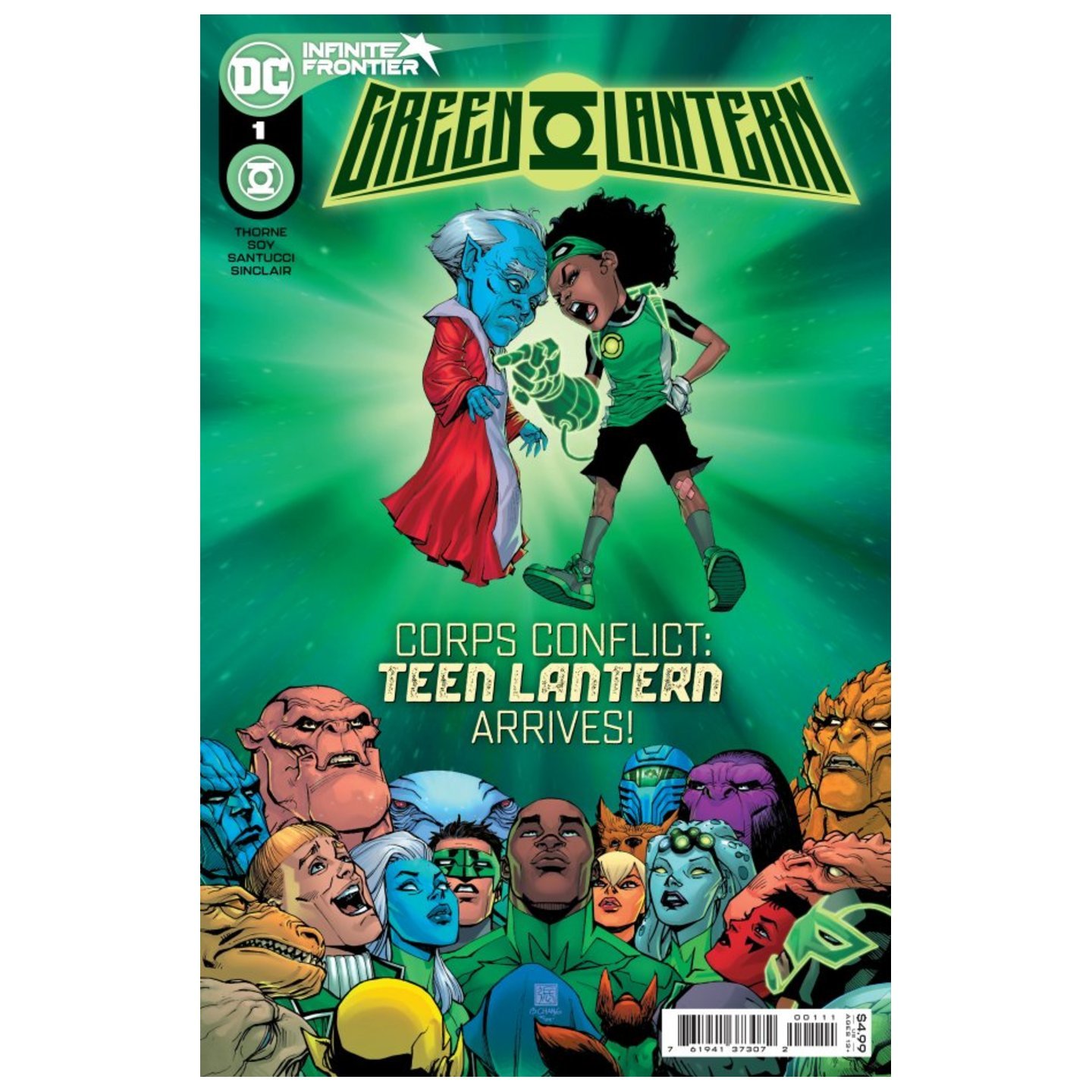 GREEN LANTERN #1 CVR A BERNARD CHANG