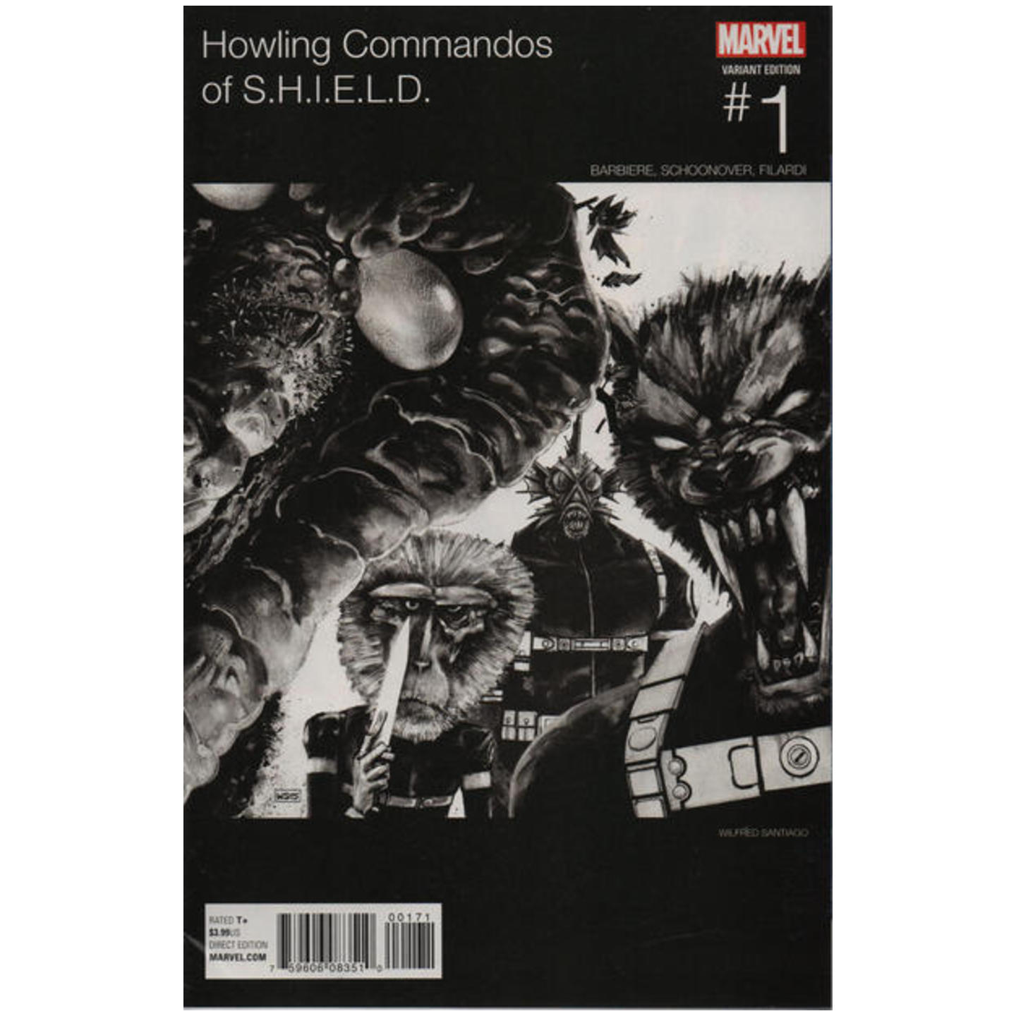 HOWLING COMMANDOS OF SHIELD #1 HIP HOP VARIANT