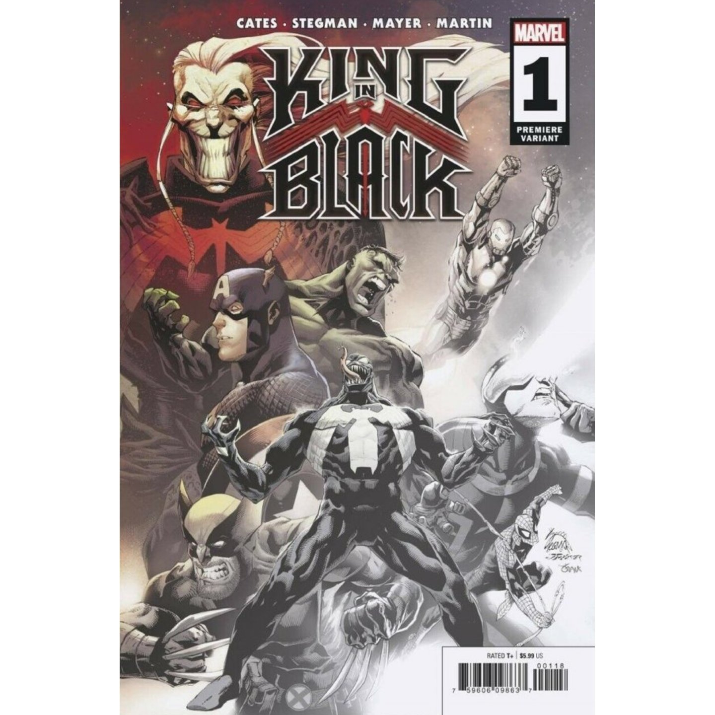 KING IN BLACK #1 Ryan Stegman Premiere Variant