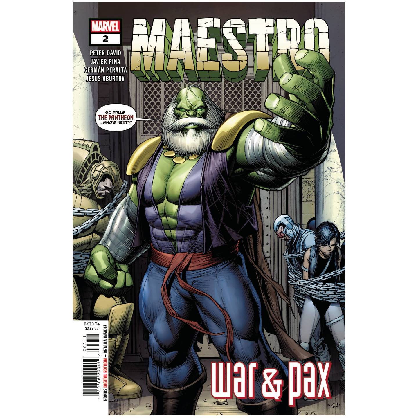 MAESTRO WAR AND PAX #2 (OF 5)