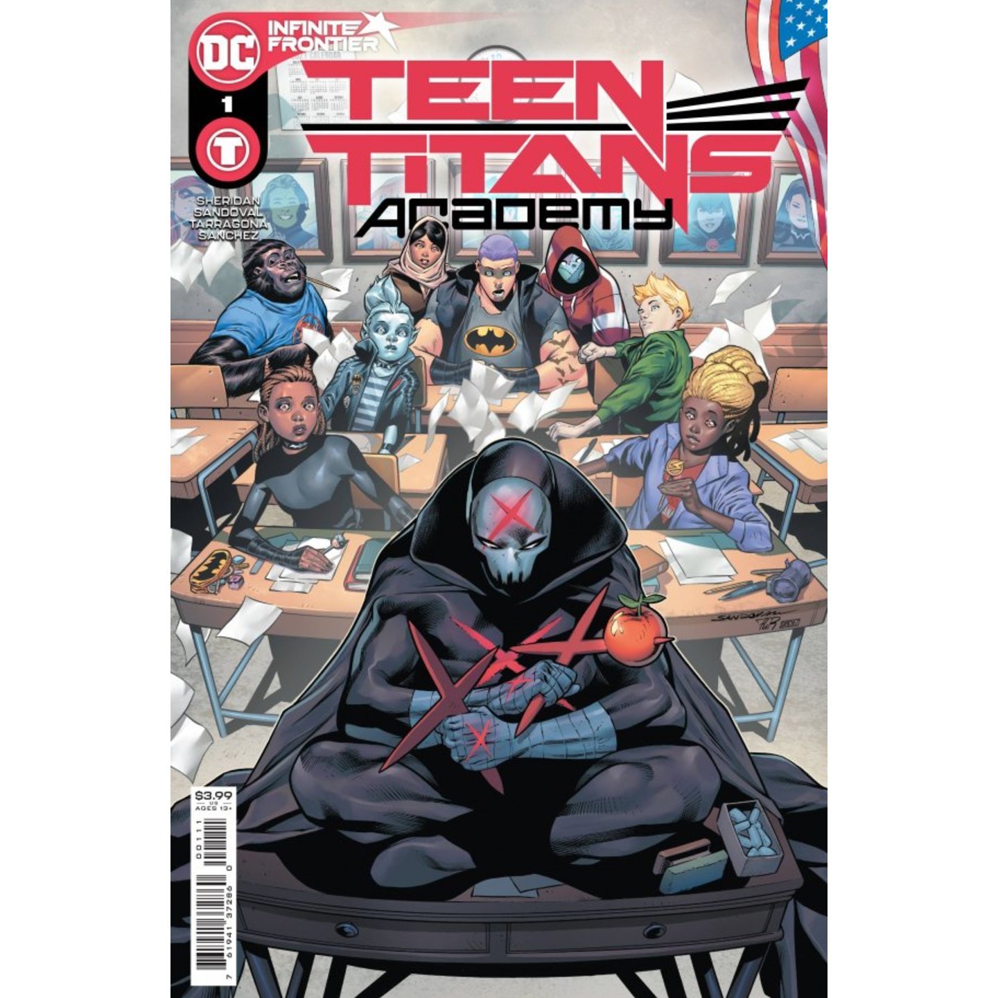 TEEN TITANS ACADEMY #1 CVR A RAFA SANDOVAL