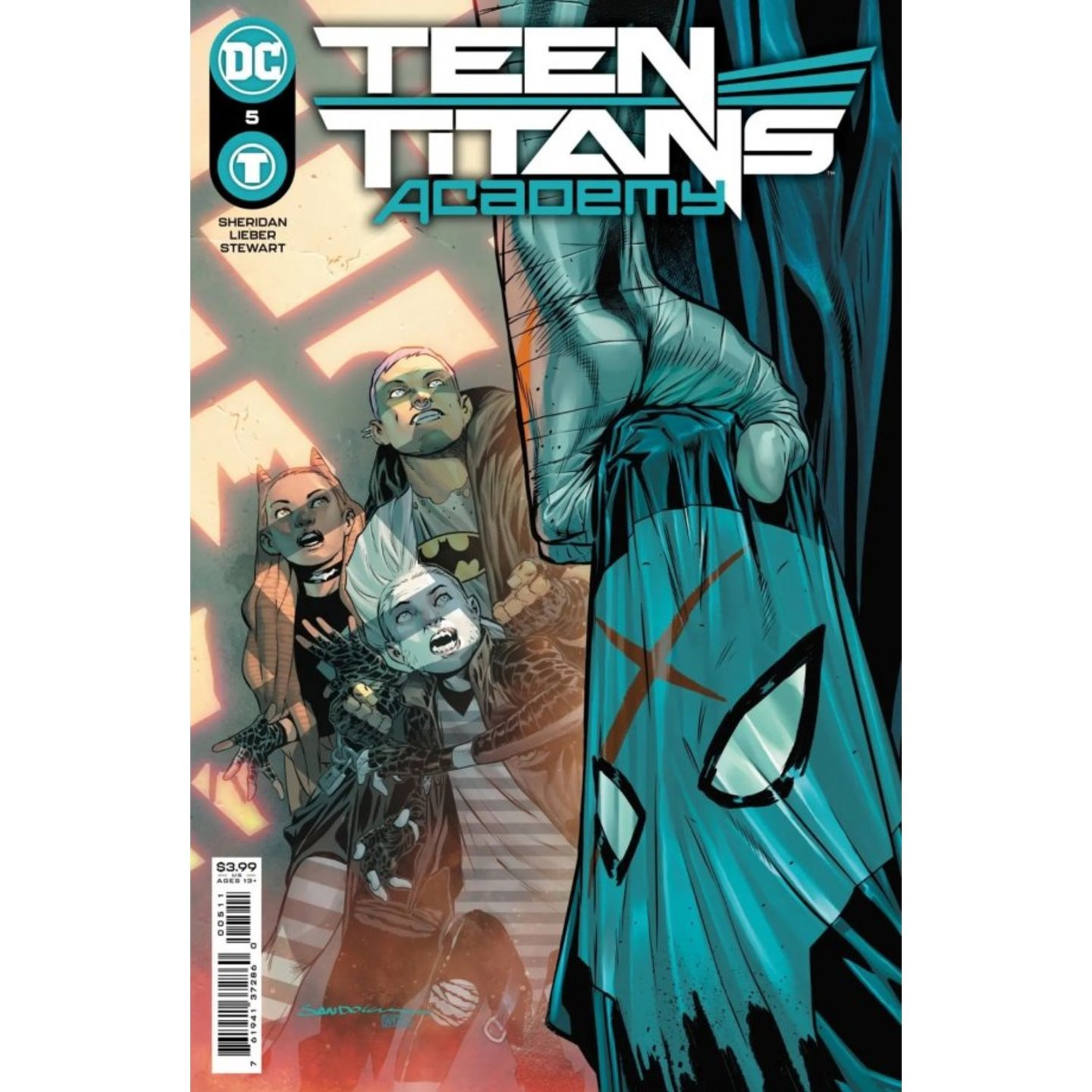 TEEN TITANS ACADEMY #5 CVR A RAFA SANDOVAL