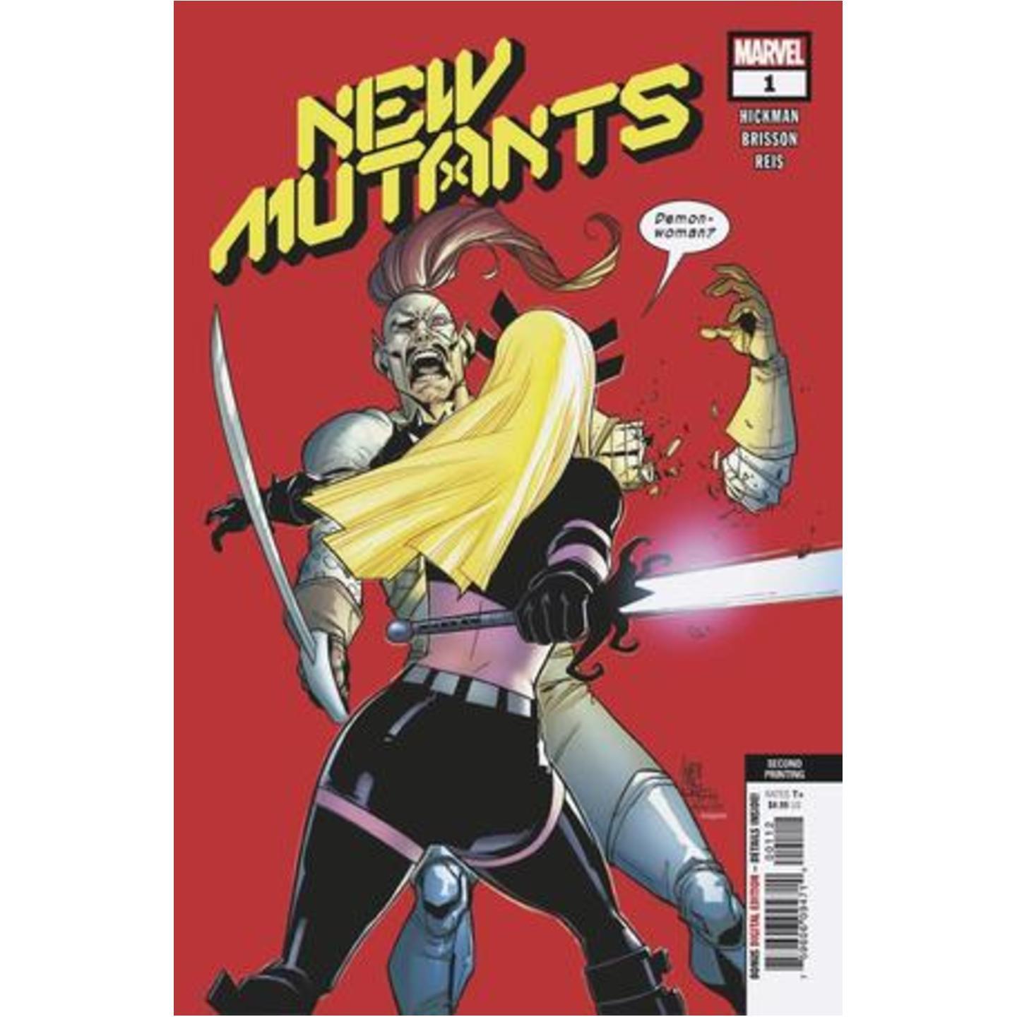 NEW MUTANTS 1 2ND PTG CAMUNCOLI VAR DX