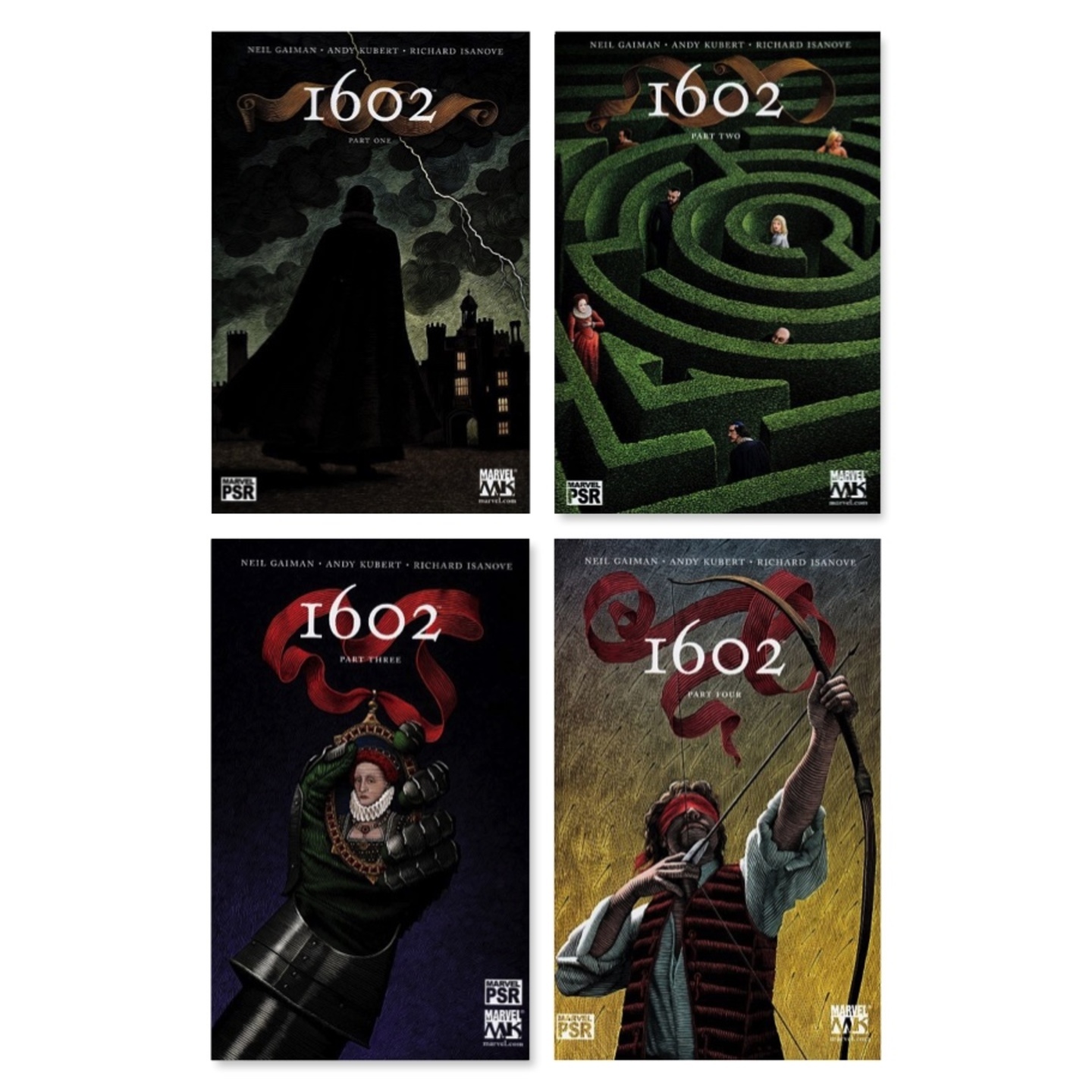 MARVEL 1602 #1 - #8 COMPLETE SET RUN