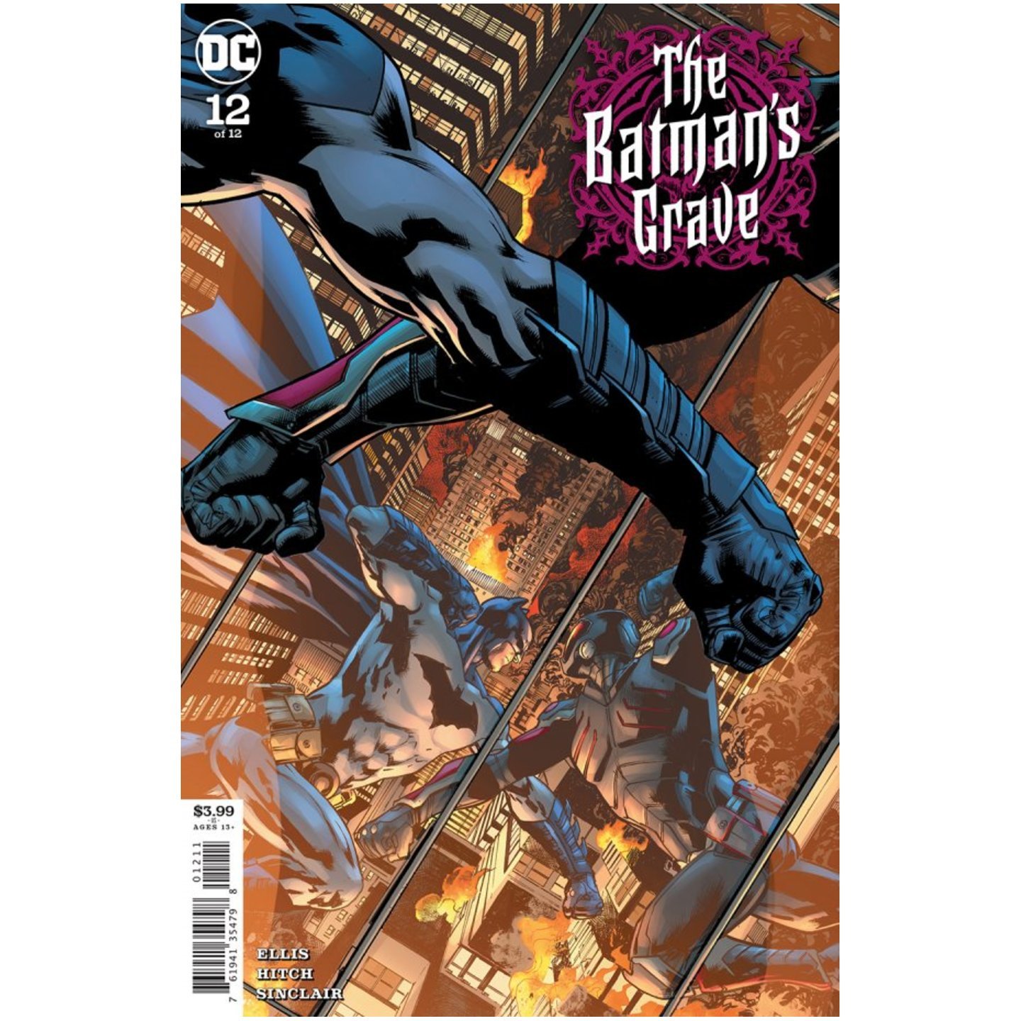 BATMANS GRAVE #12 (OF 12) CVR A BRYAN HITCH