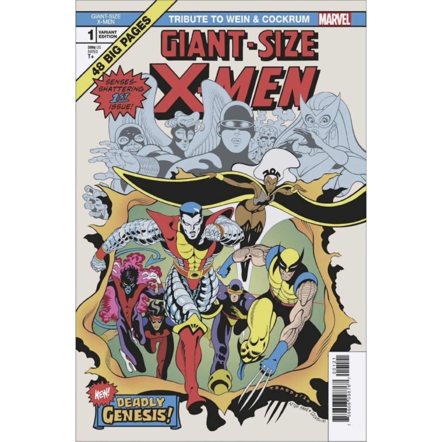 GIANT SIZE X-MEN TRIBUTE WEIN COCKRUM #1