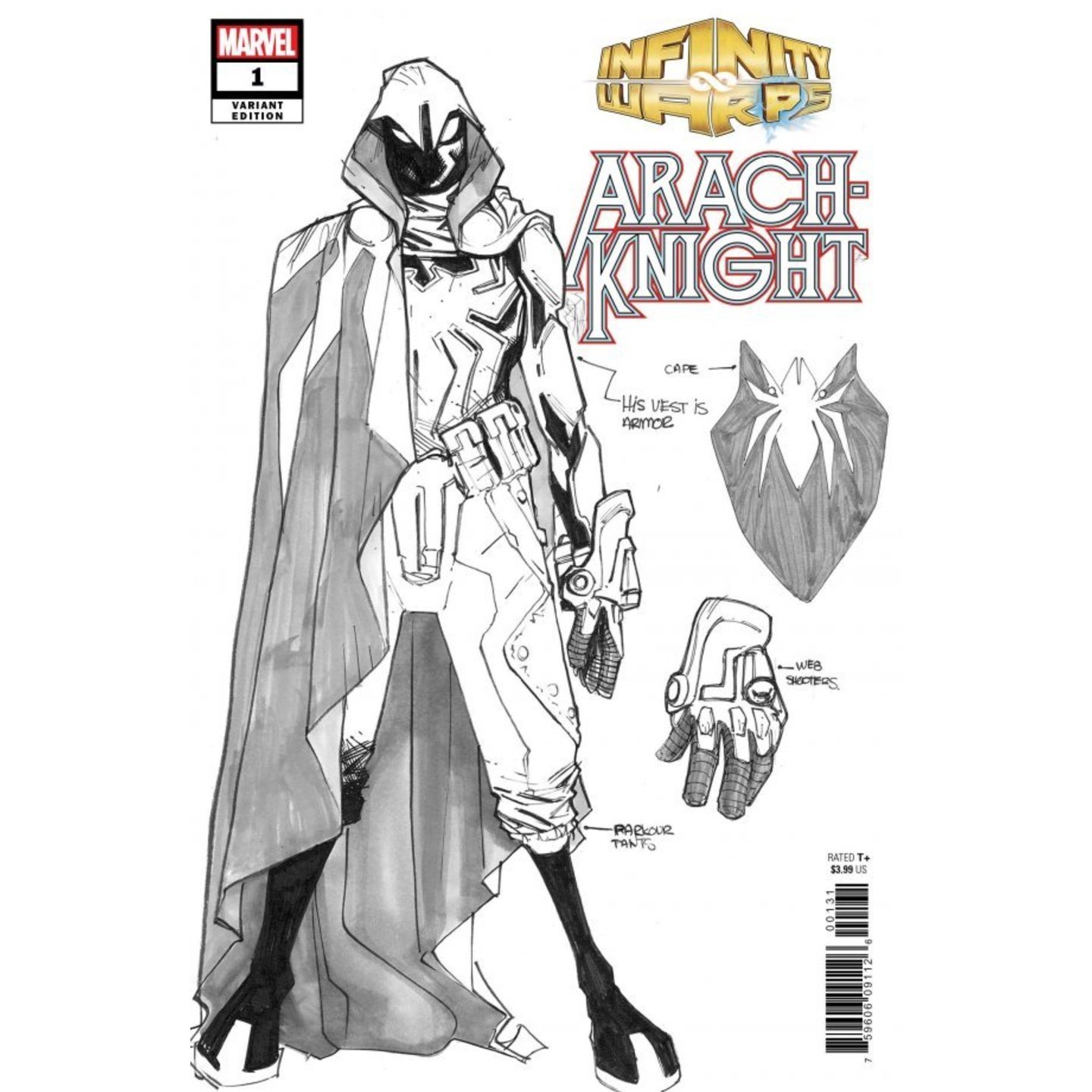 Infinity Warps: Arachknight #1 Ramos Design Variant