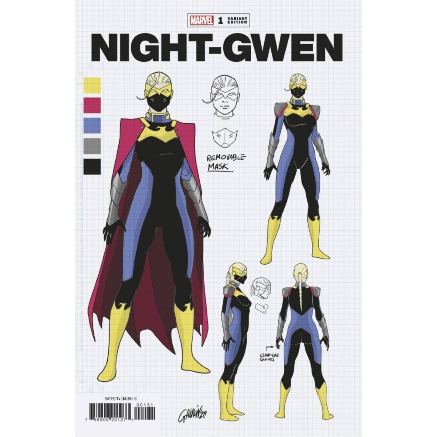 Night-Gwen #1 1:10 Garron Design Variant