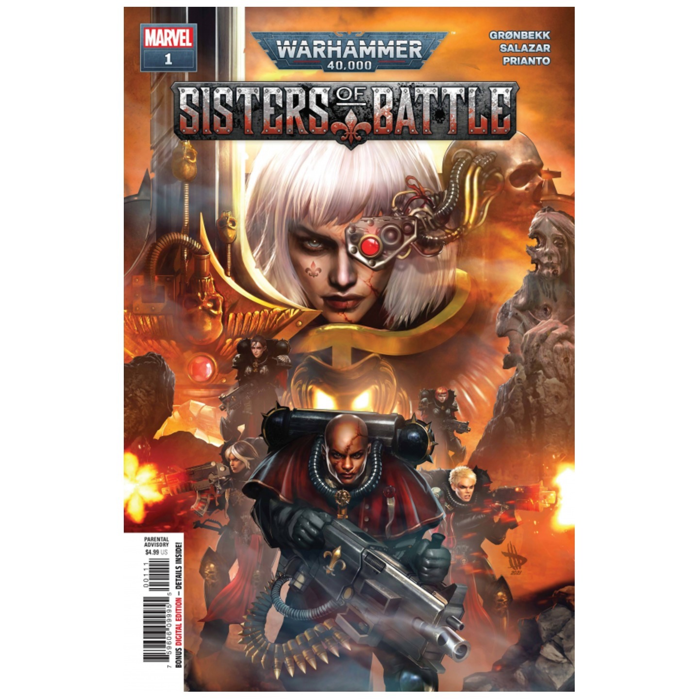 WARHAMMER 40K SISTERS BATTLE #1 (OF 5)