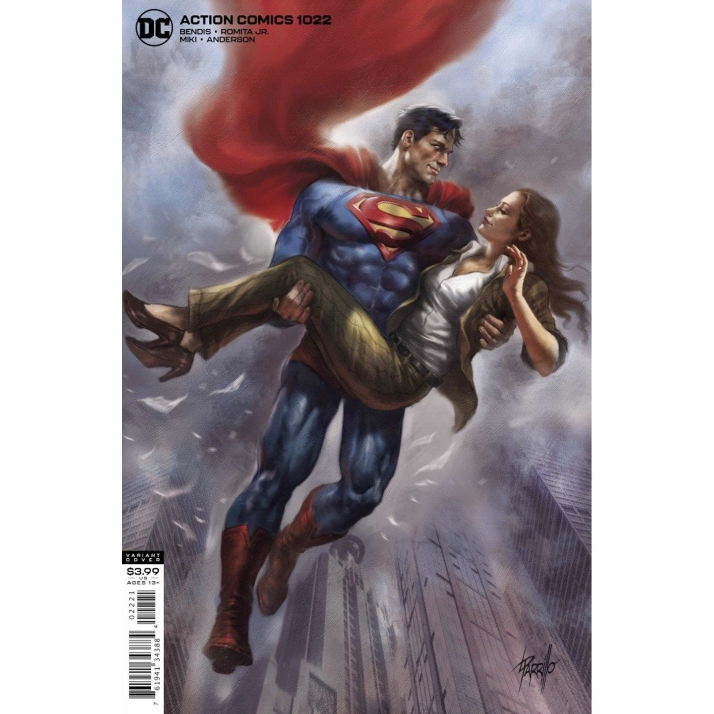 ACTION COMICS #1022 L PARRILLO VAR ED