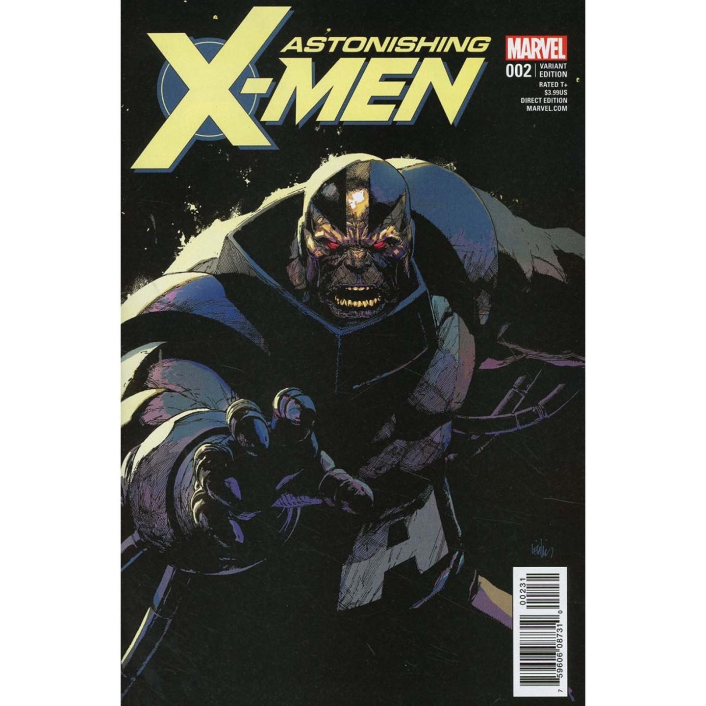 ASTONISHING X-MEN #2 LEINIL FRANCIS YU COVER