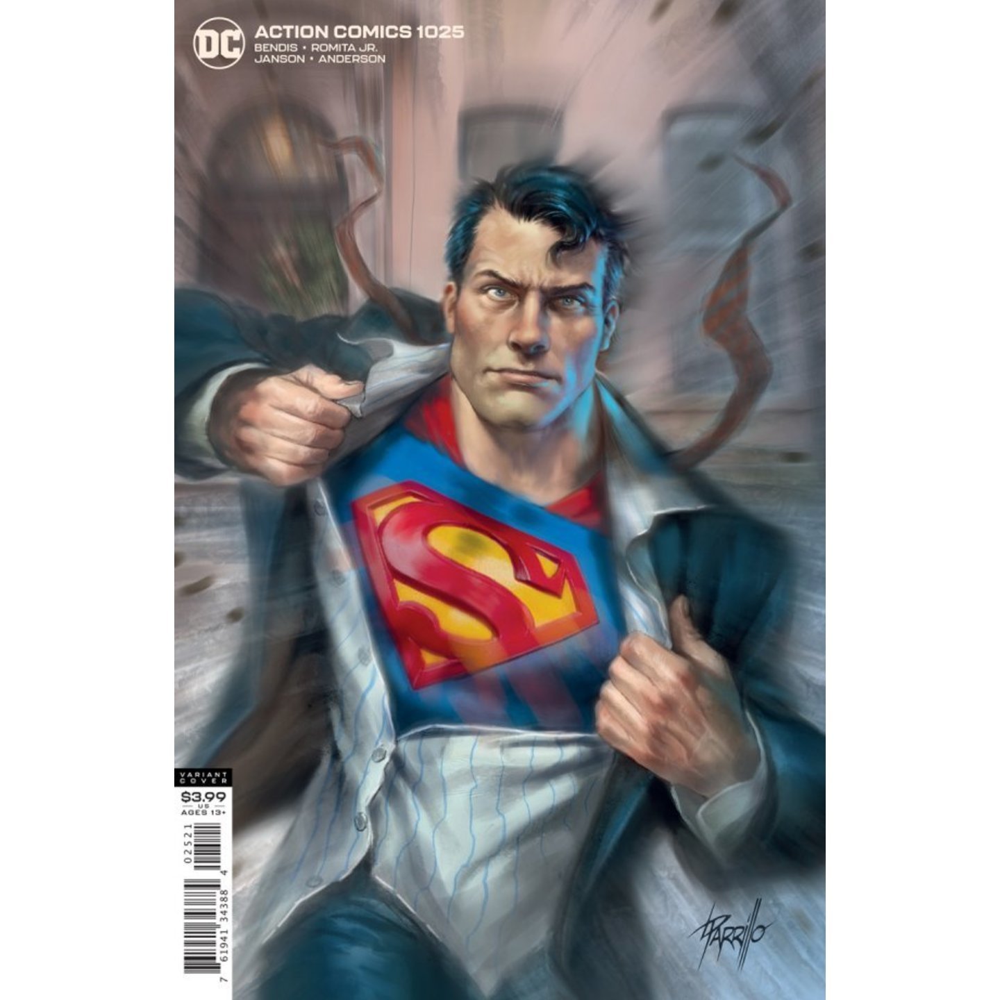 ACTION COMICS #1025 CVR B LUCIO PARRILLO VAR