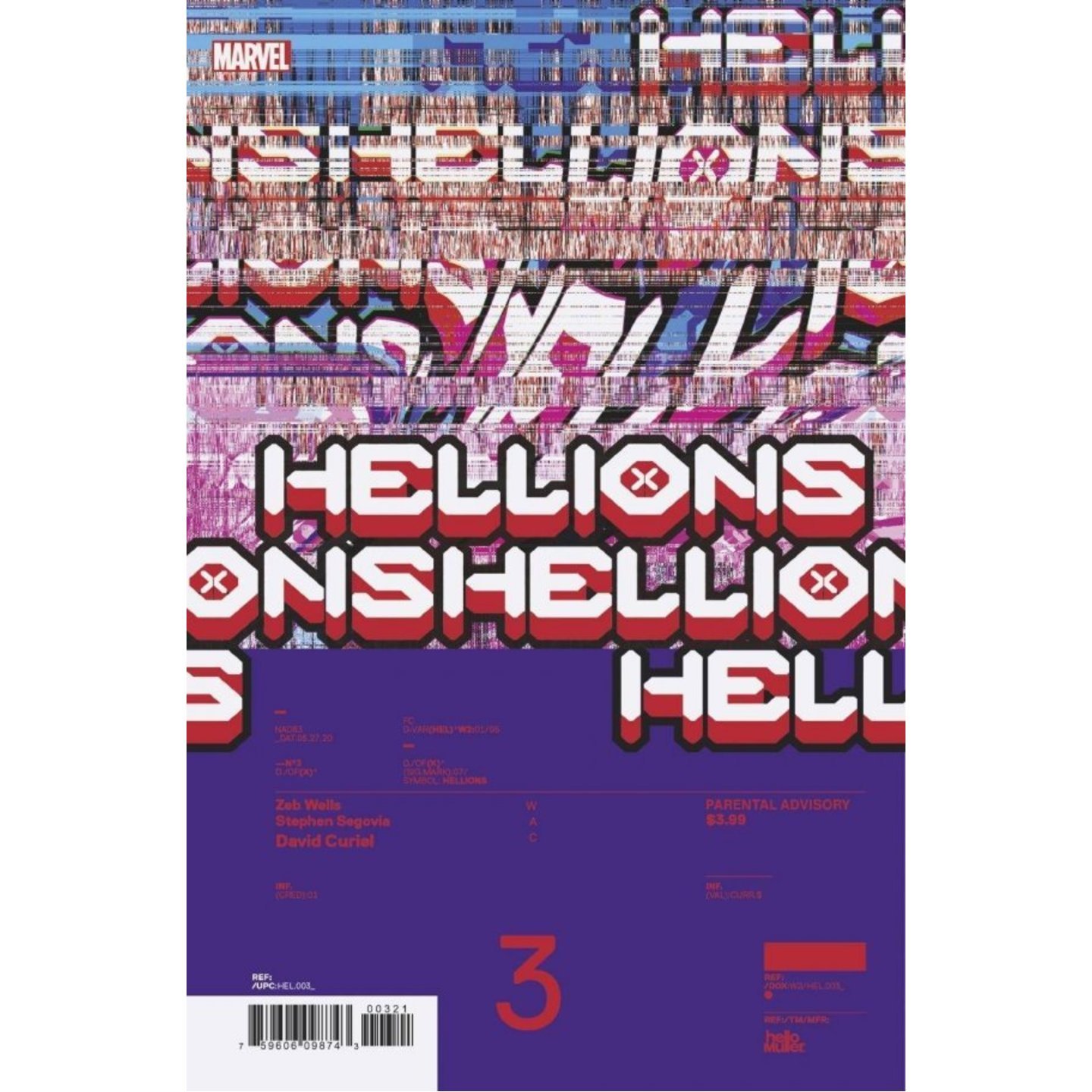 HELLIONS #3 MULLER DESIGN VAR