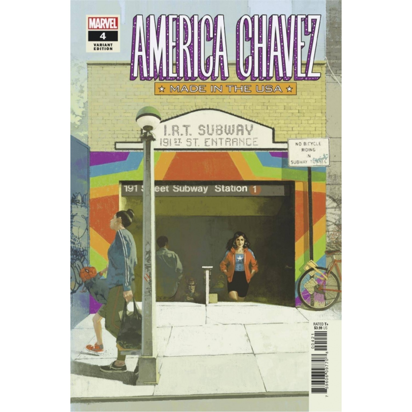 AMERICA CHAVEZ MADE IN USA #4 (OF 5) ASPINALL VAR