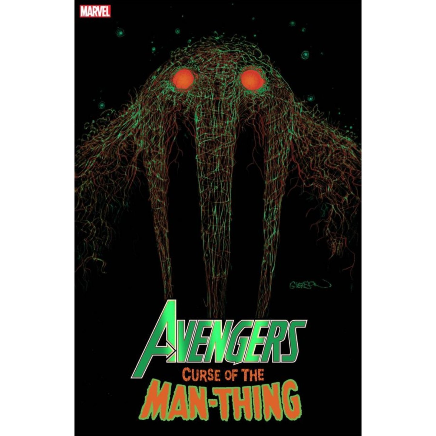 AVENGERS CURSE MAN-THING #1 2ND PTG GLEASON WEBHEAD VAR