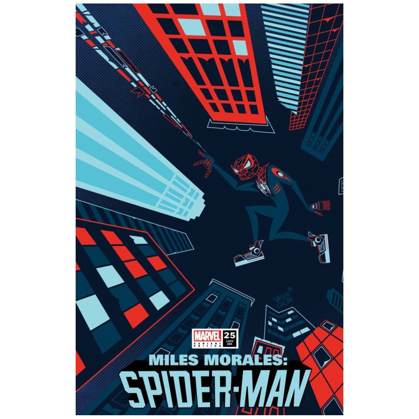 MILES MORALES SPIDER-MAN #25 VEREGGE VAR