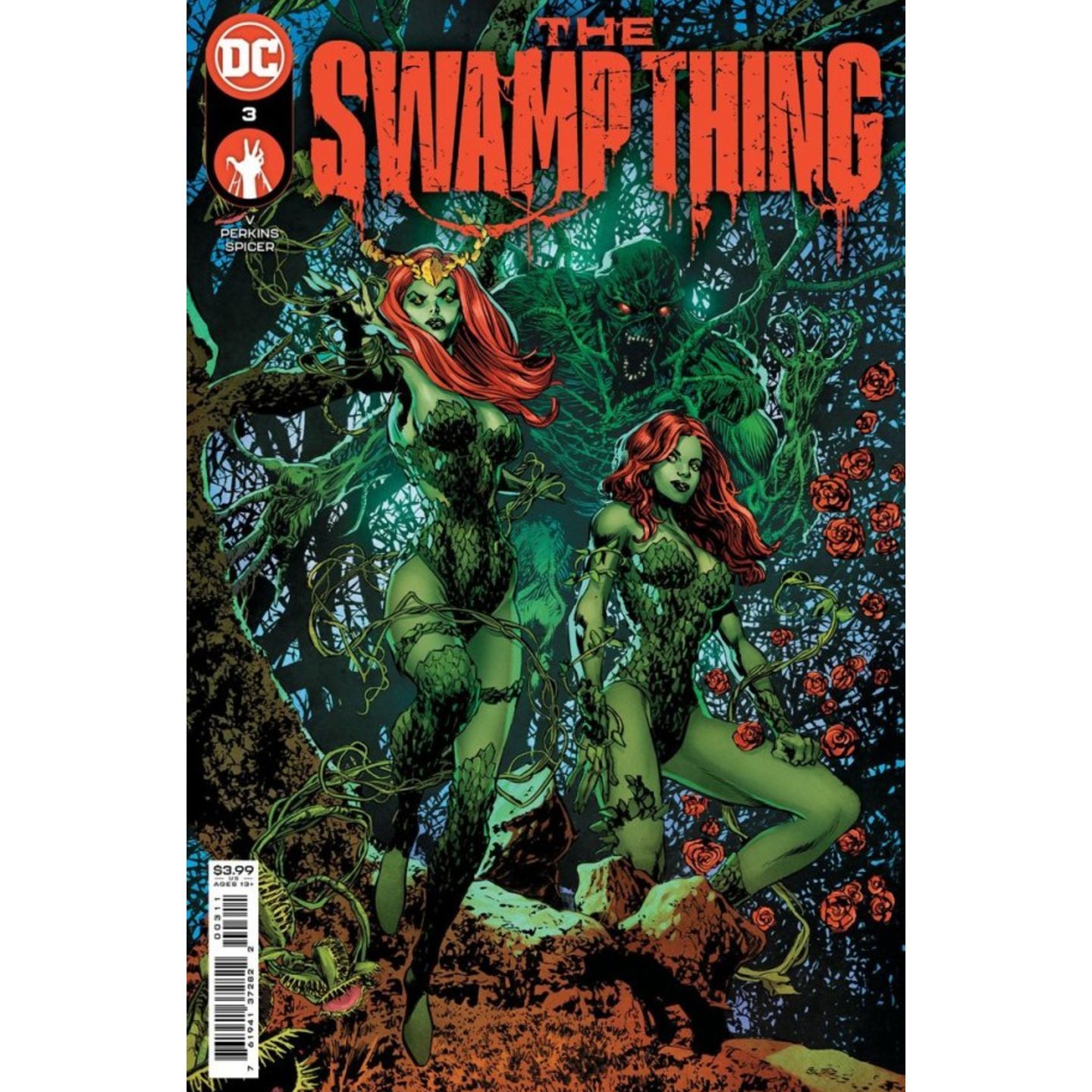 SWAMP THING #3 (OF 10) CVR A MIKE PERKINS