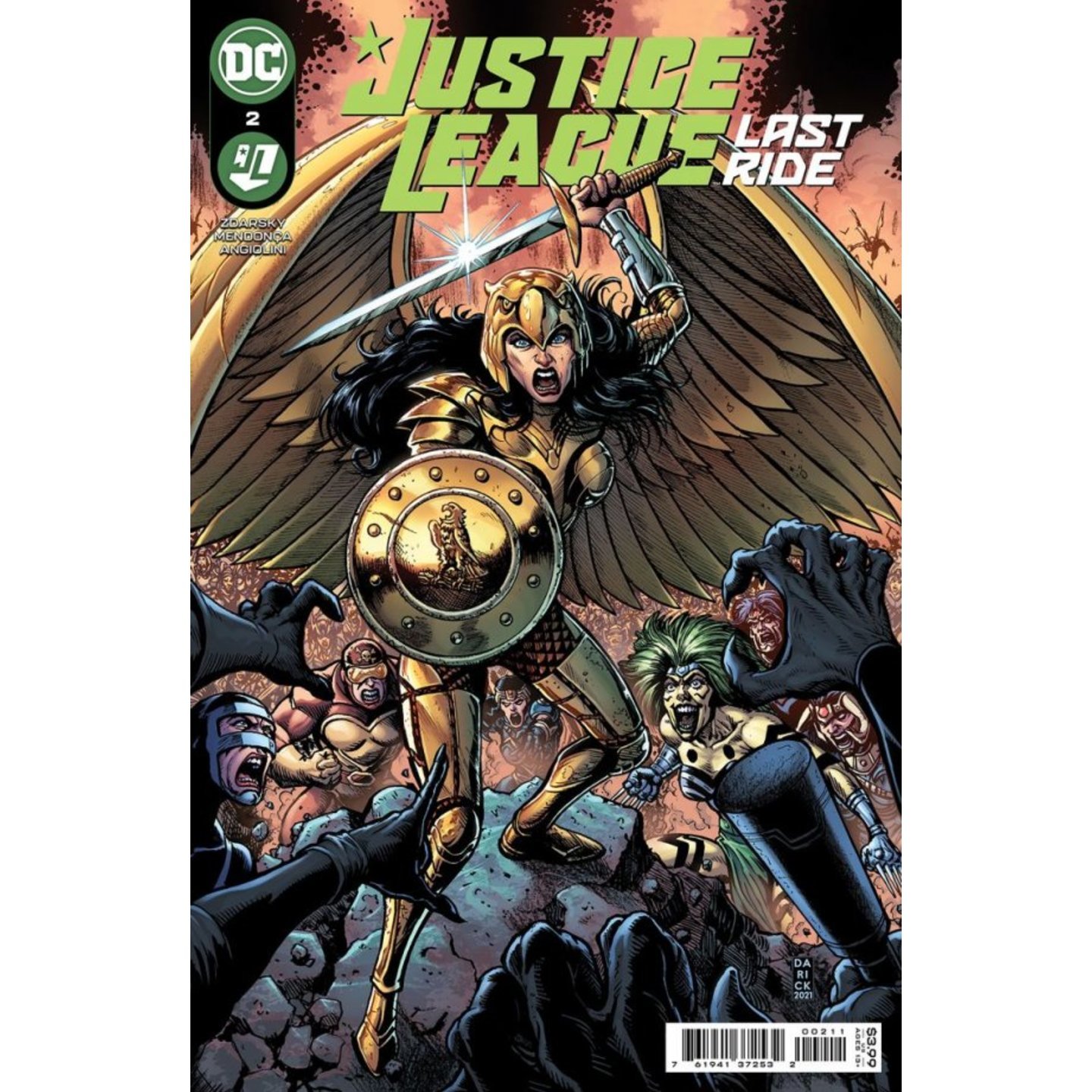 JUSTICE LEAGUE LAST RIDE #2 CVR A DARICK ROBERTSON