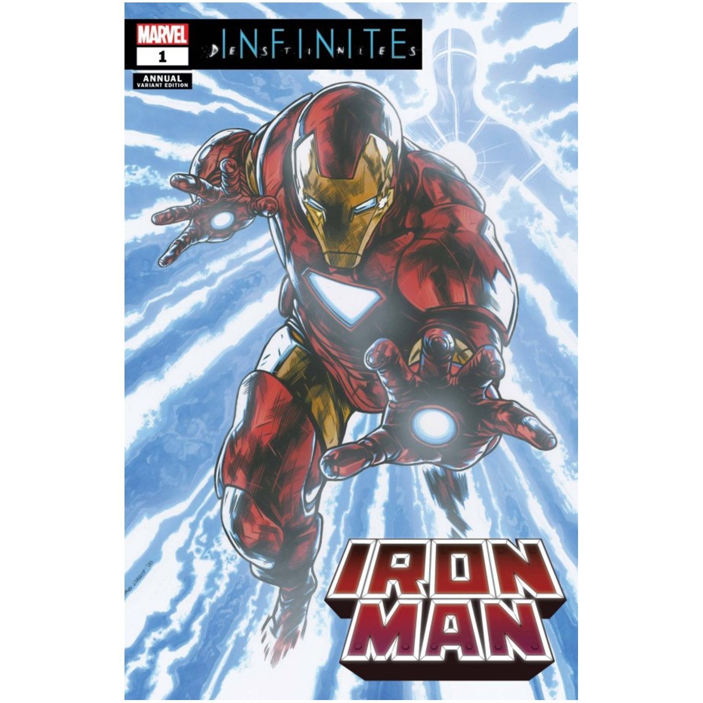 IRON MAN ANNUAL #1 CHAREST VAR (RES)