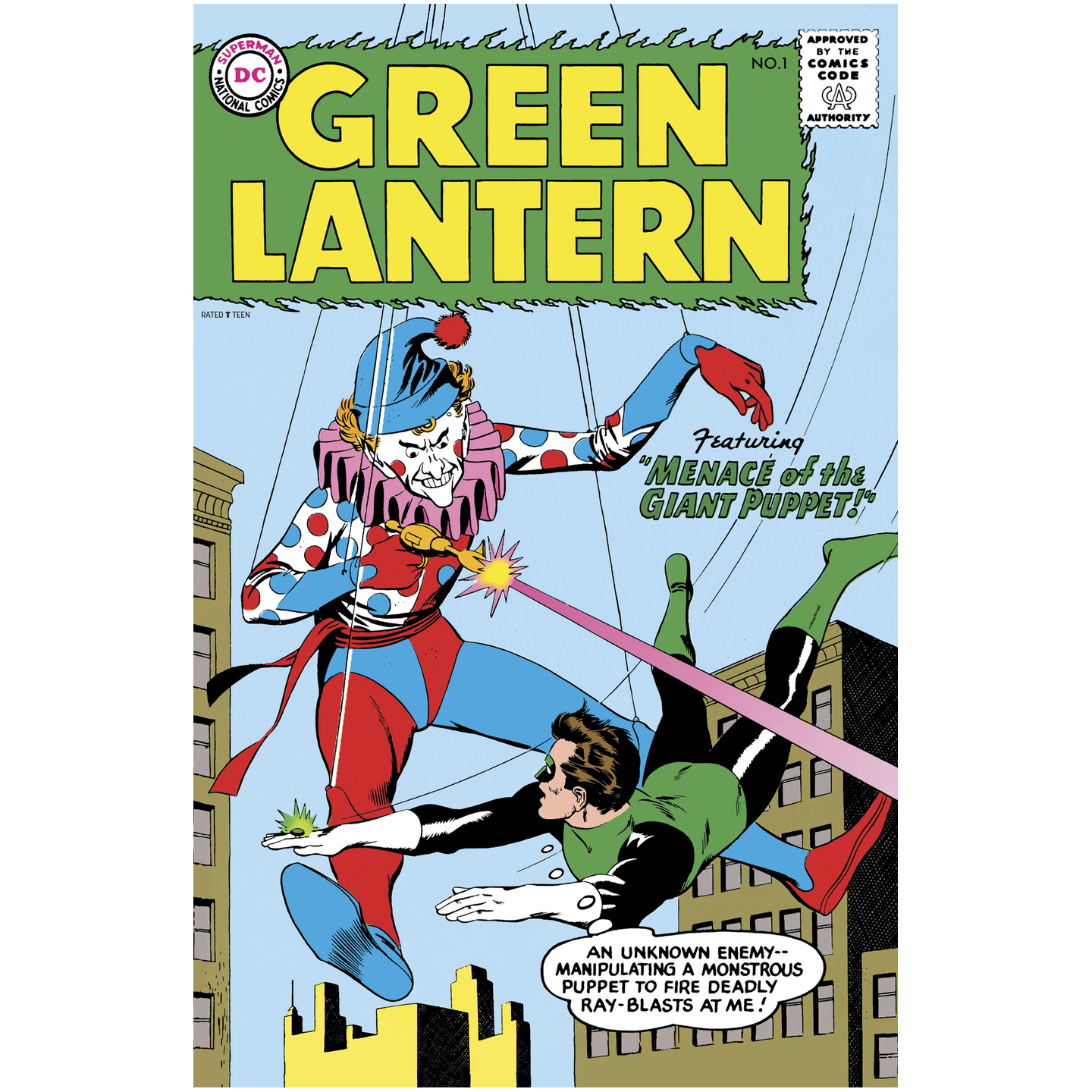 GREEN LANTERN 1 FACSIMILE EDITION