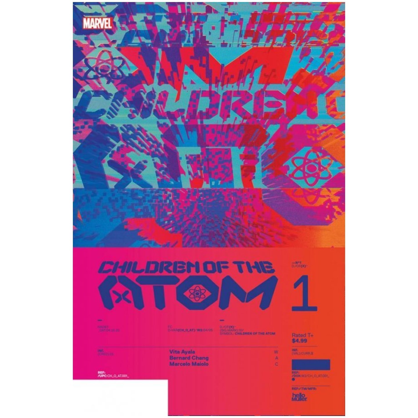 Children of the Atom #1 1:10 Muller Design Variant