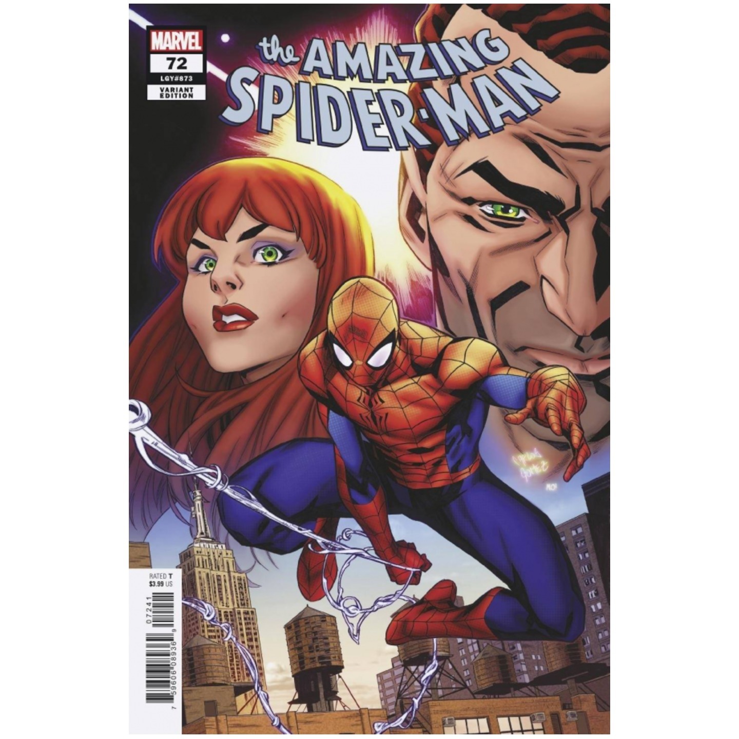 AMAZING SPIDER-MAN #72 1:25 GOMEZ VARIANT