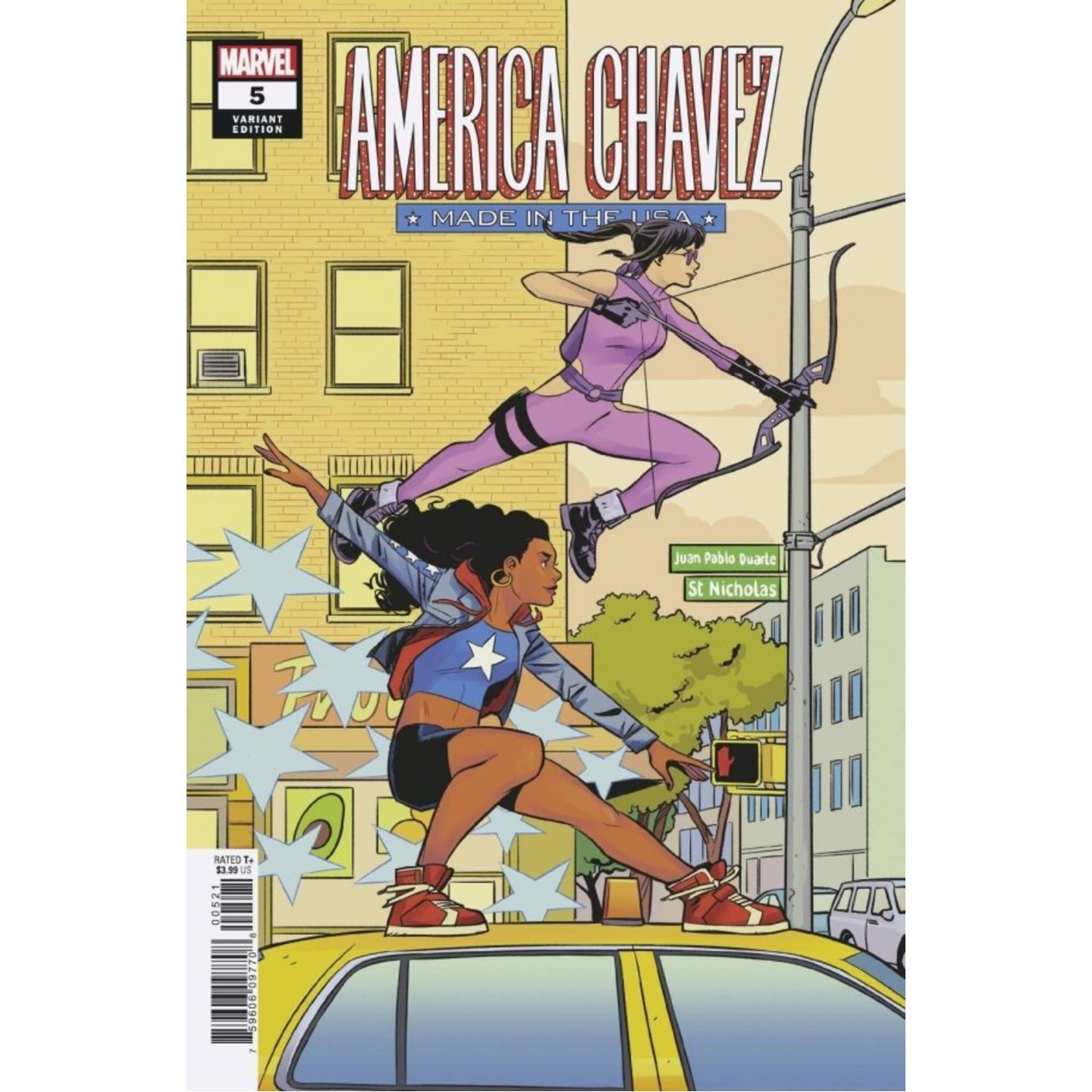 AMERICA CHAVEZ MADE IN USA #5 (OF 5) BUSTOS VAR