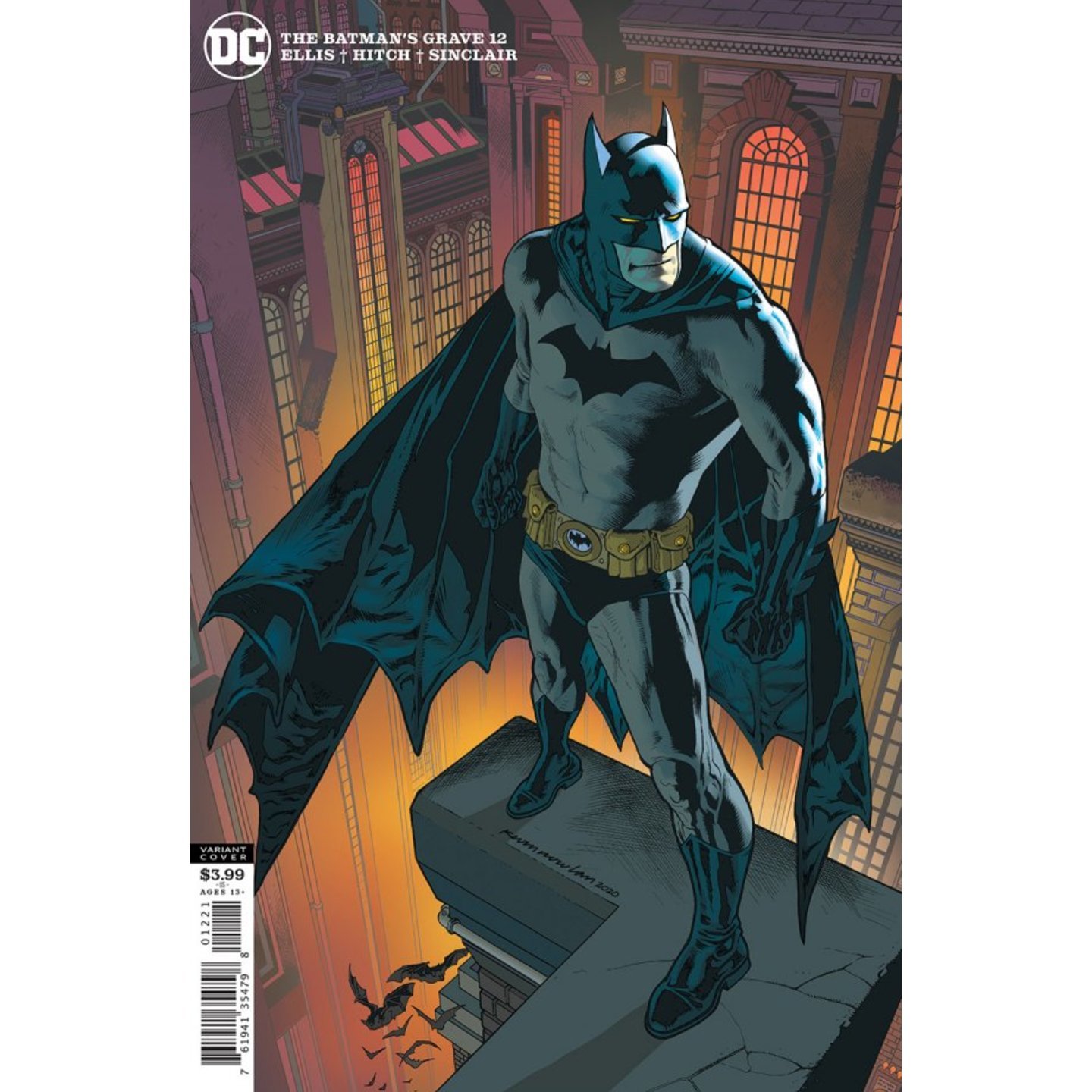 BATMANS GRAVE #12 (OF 12) CVR B KEVIN NOWLAN VAR