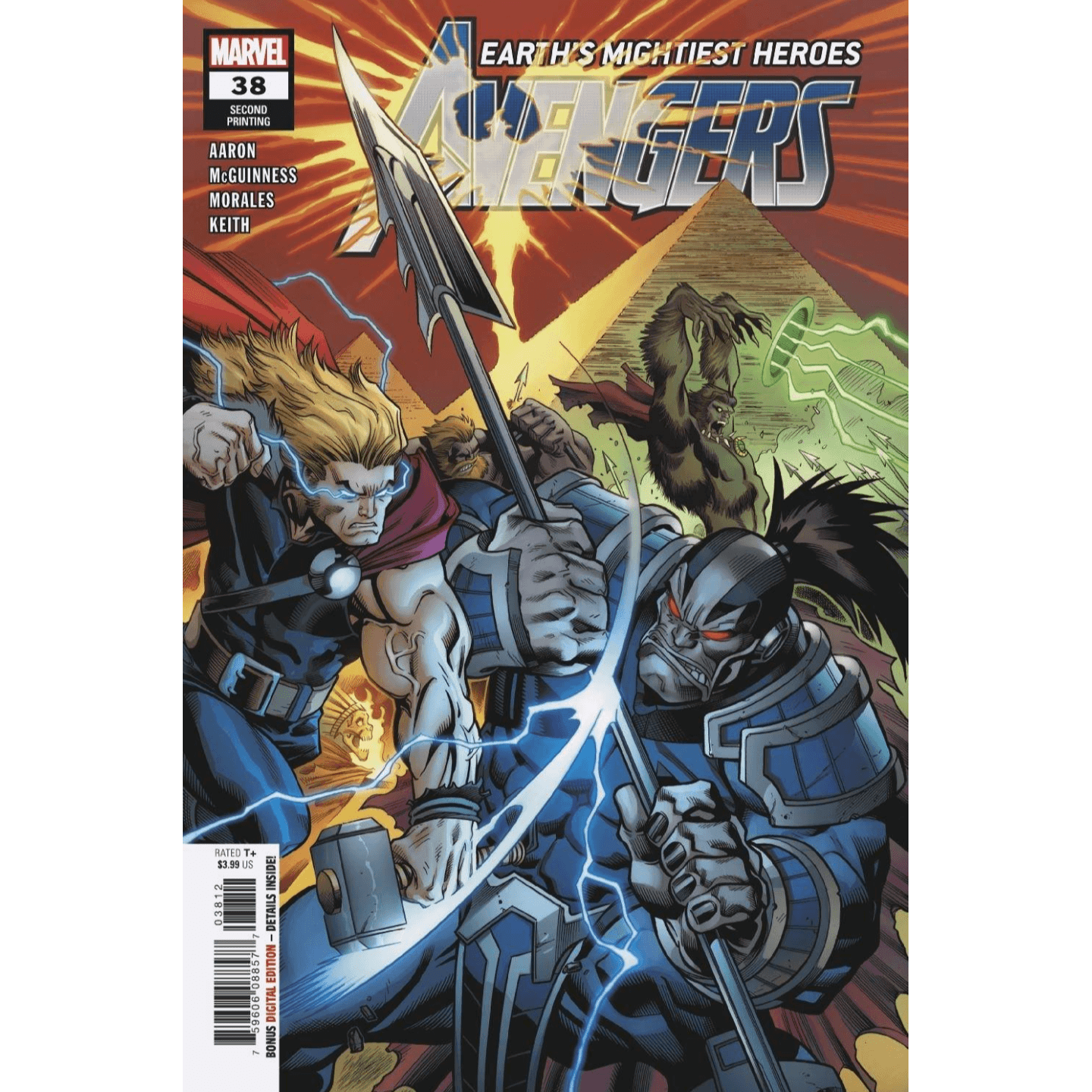 AVENGERS #38 2ND PTG VAR