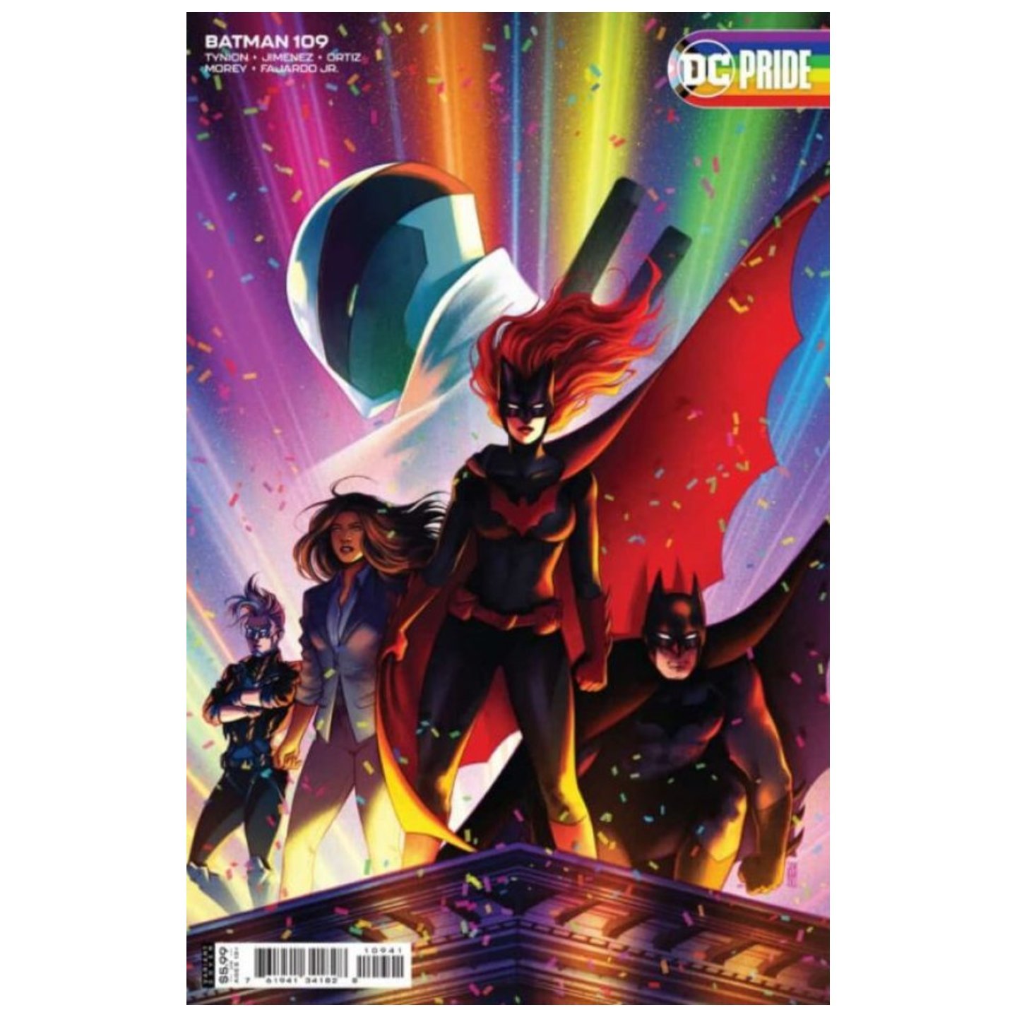 BATMAN #109 CVR C JEN BARTEL PRIDE MONTH CARD STOCK VAR