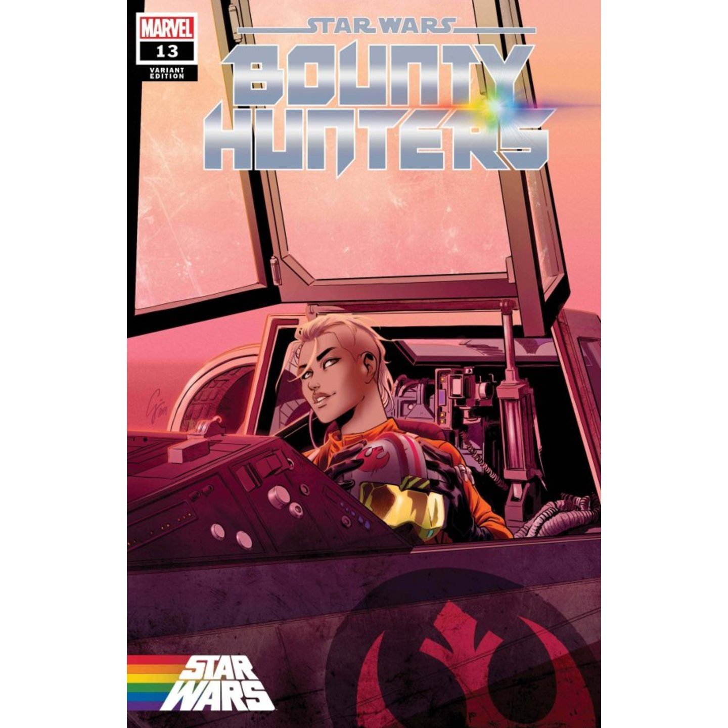 STAR WARS BOUNTY HUNTERS #13 CAMAGNI PRIDE VAR