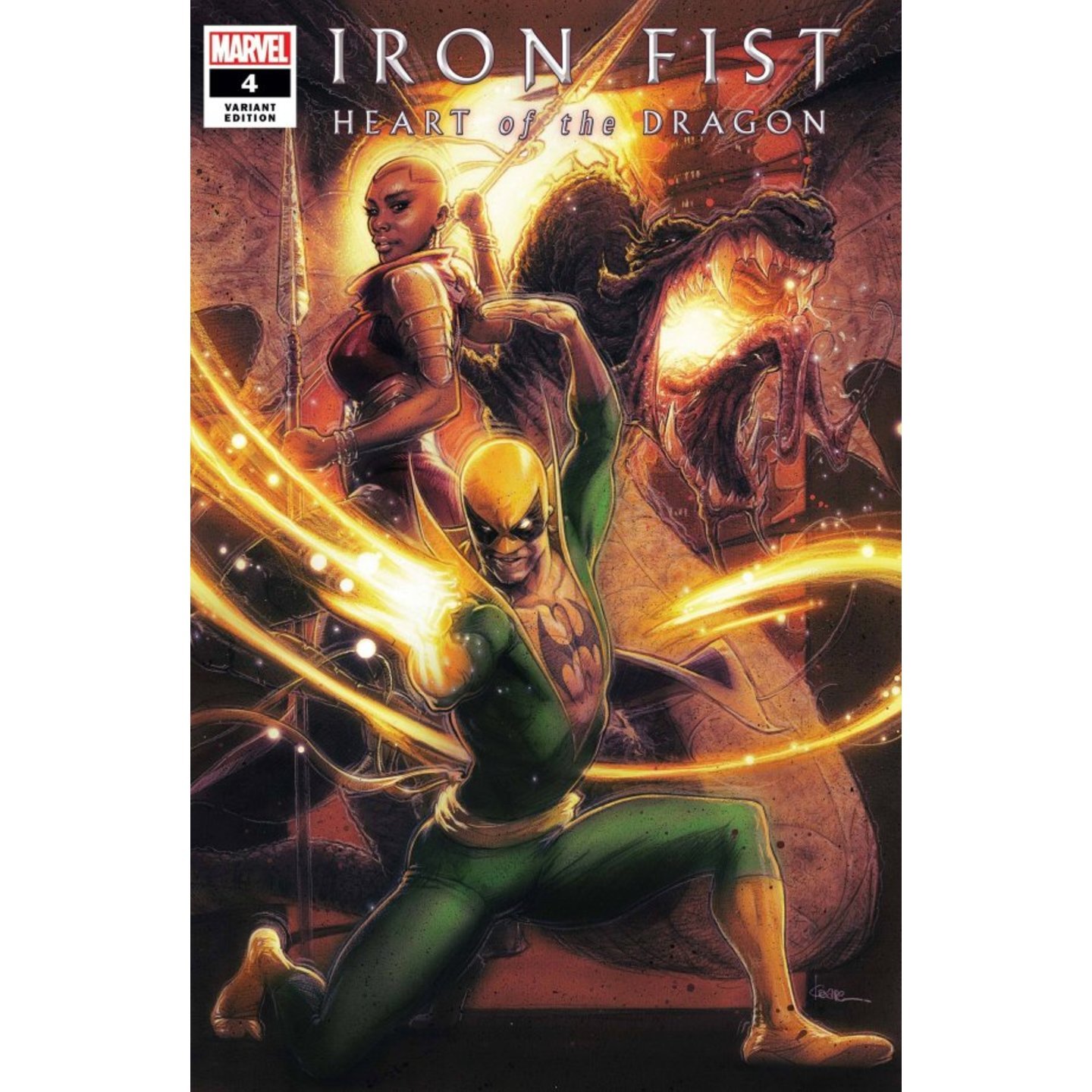 IRON FIST HEART OF DRAGON #4 (OF 6) ANDREWS VAR