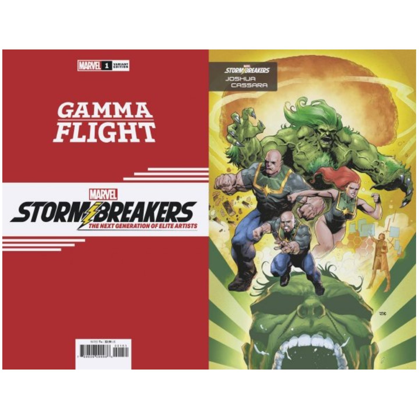 GAMMA FLIGHT #1 (OF 5) CASSARA STORMBREAKERS VAR