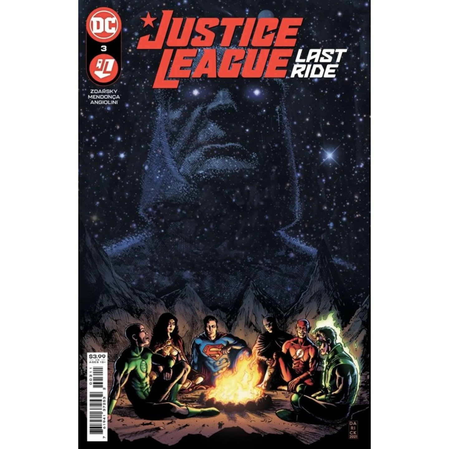 JUSTICE LEAGUE LAST RIDE #3 (OF 7) CVR A DARICK ROBERTSON