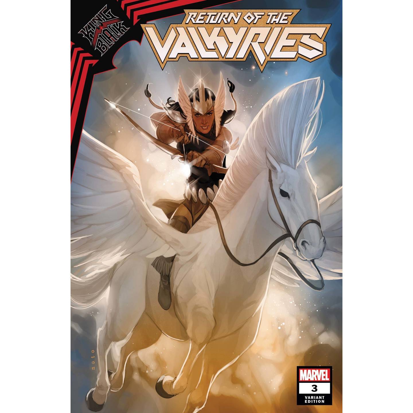 KING IN BLACK RETURN OF VALKYRIES #3 (OF 4) NOTO VALKYRIE PR