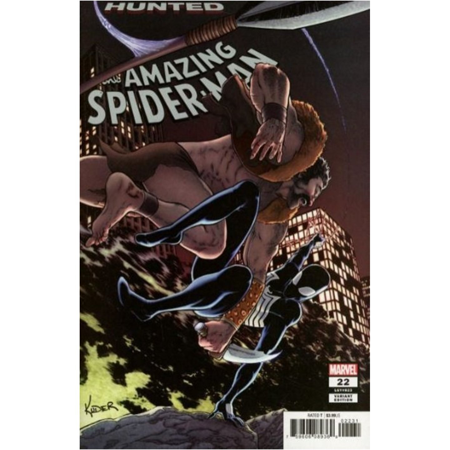 AMAZING SPIDER-MAN #22 KUDER VARIANT